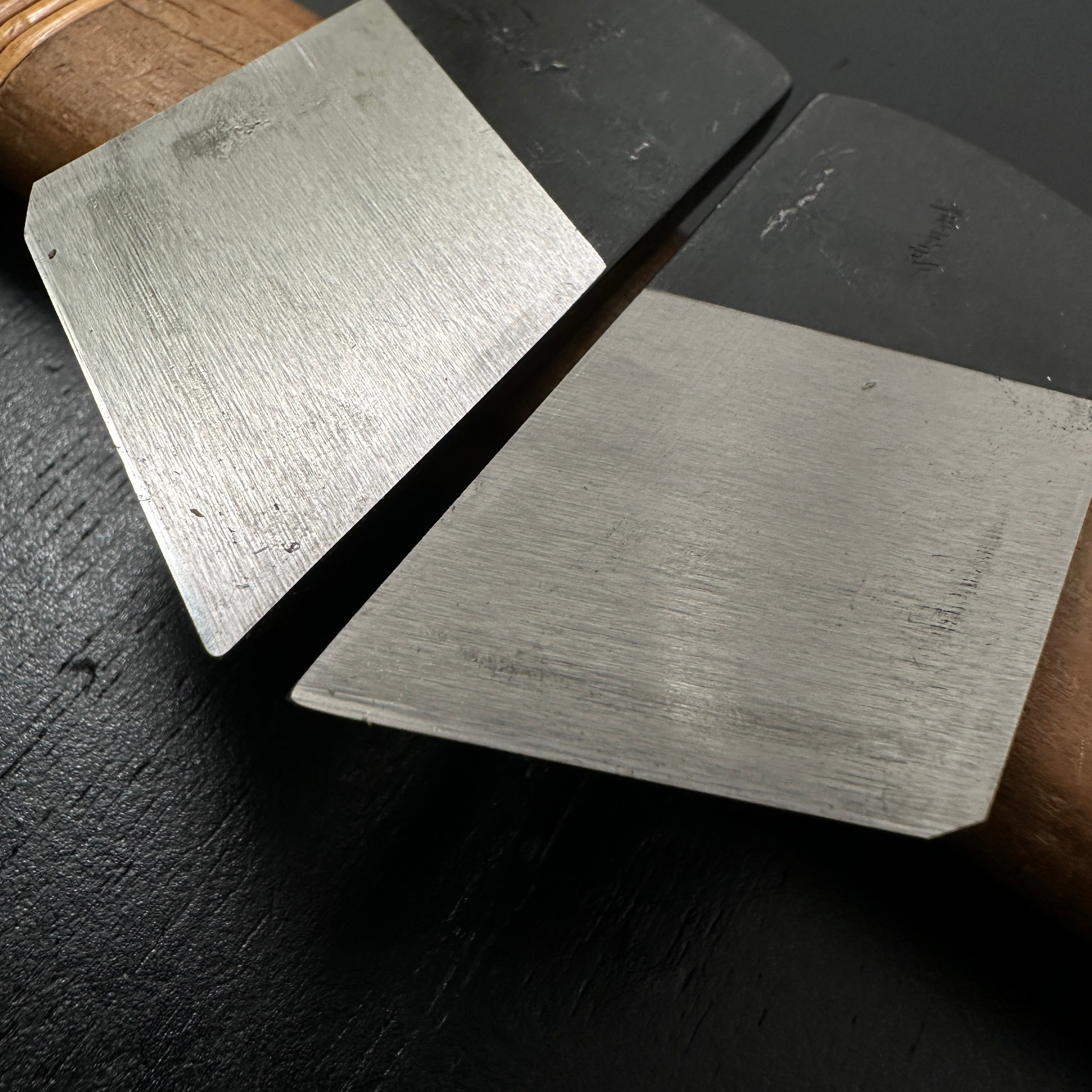 Tsunesaburo Small Rabbet Planes (Kiwa-Kanna) with blue steel 30mm 常三郎 豆際鉋 青紙鋼 5寸台 30mm