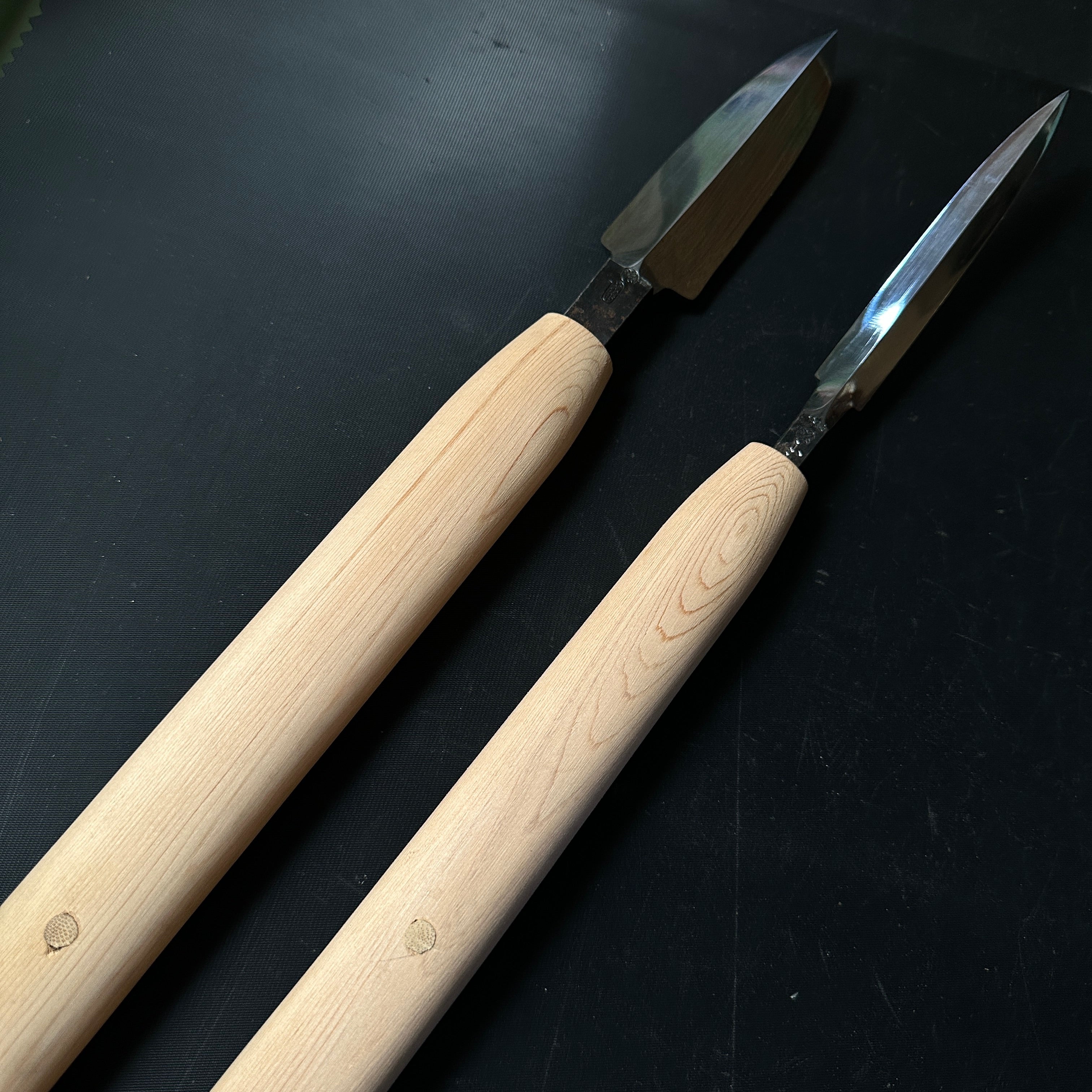 Old stock Koyamaichi Yari Kanna set ______掘出し物 小山市 槍鉋組 115mm&130mm