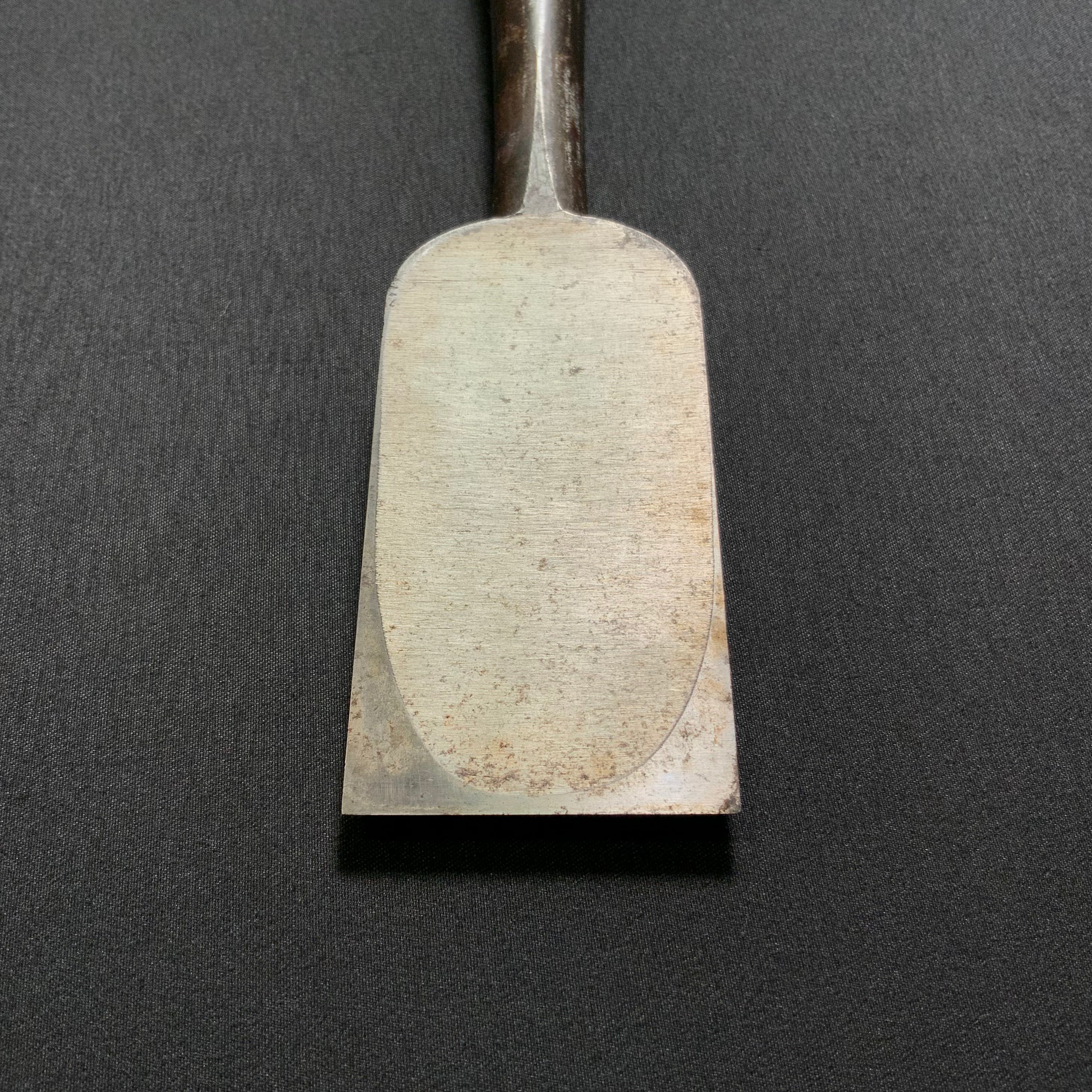 掘出し物 二代目左久作 叩き鑿 池上喬庸作 42mm #2 Old stock Hidari Hisasaku 2rd Timber chisels by Ikegami Takanobu Tatakinomi