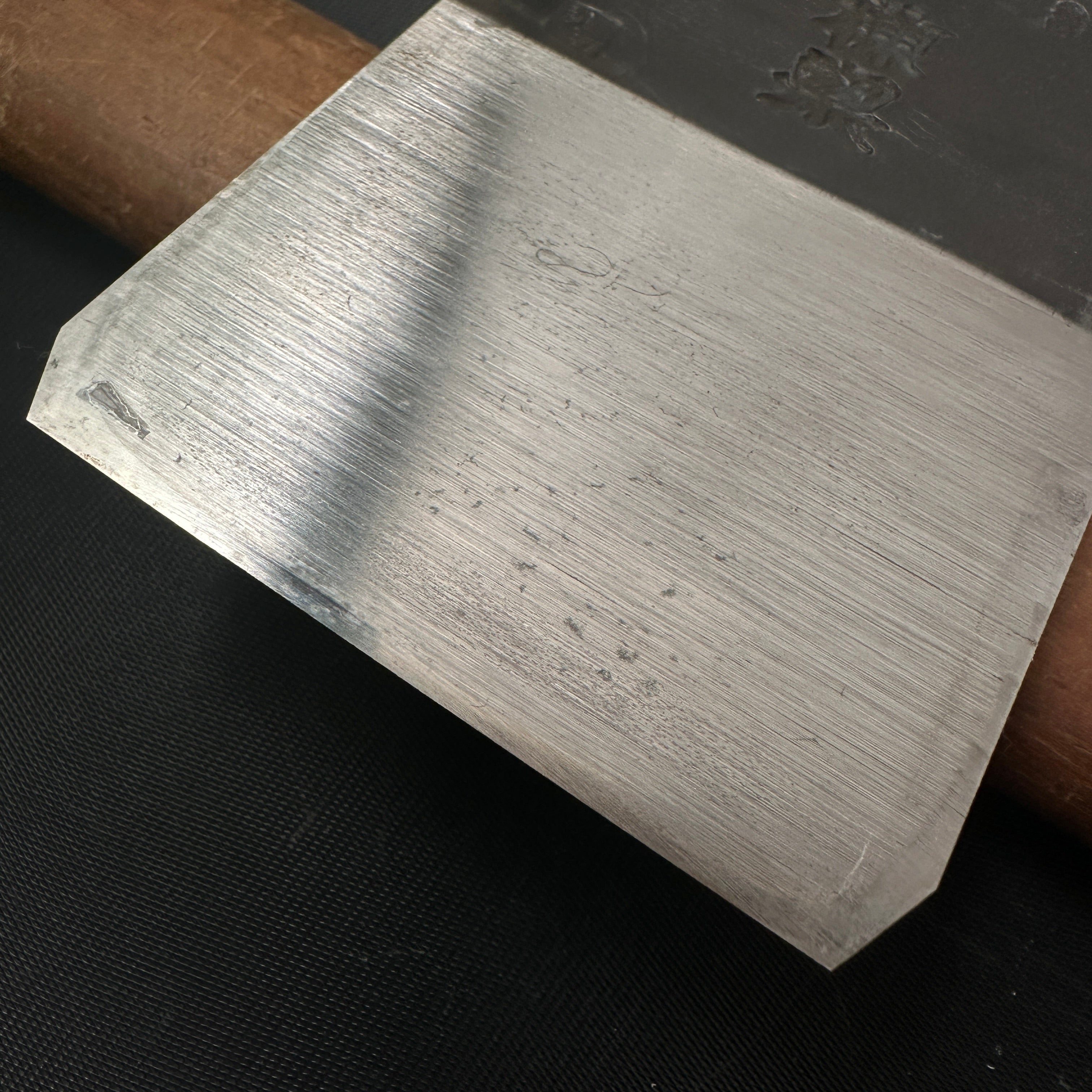 Old stock Toryo Smoothing Plane (Kanna) by Inoi Kiyoji 掘出し物 猪井清次氏 棟梁 仕上げ鉋 70mm