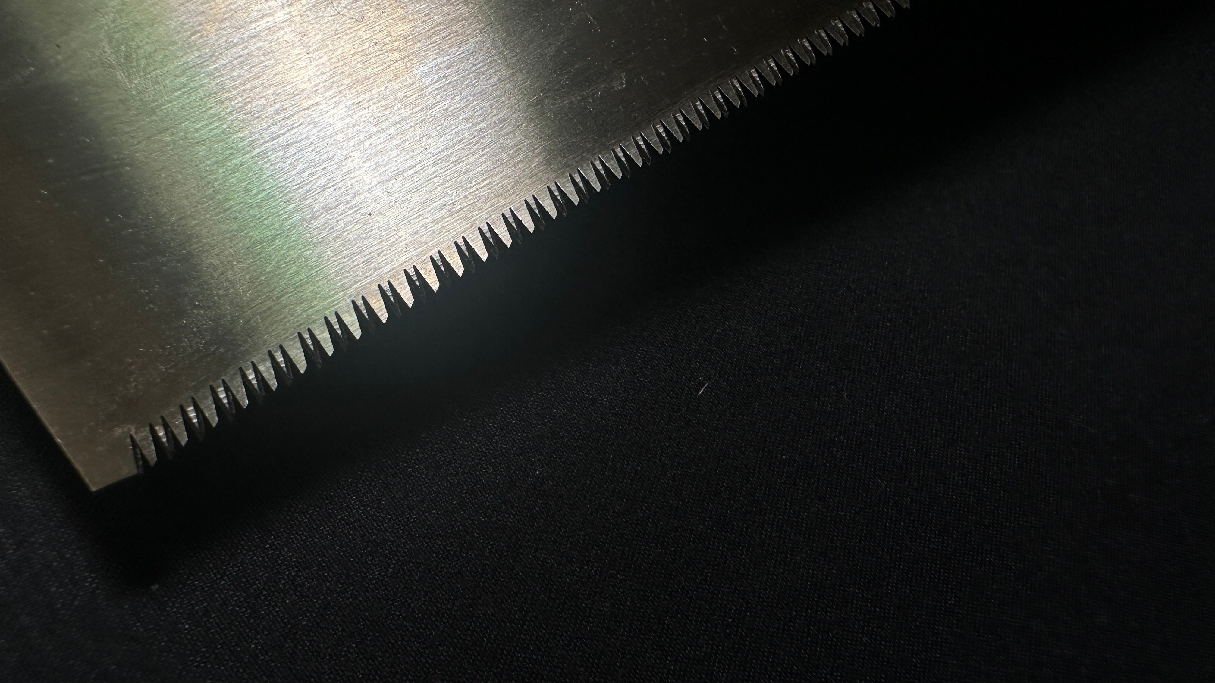 Single Edge (Kataba) Saw with Eddy Type Handles Saw 片刃鋸 渦巻き柄 240mm