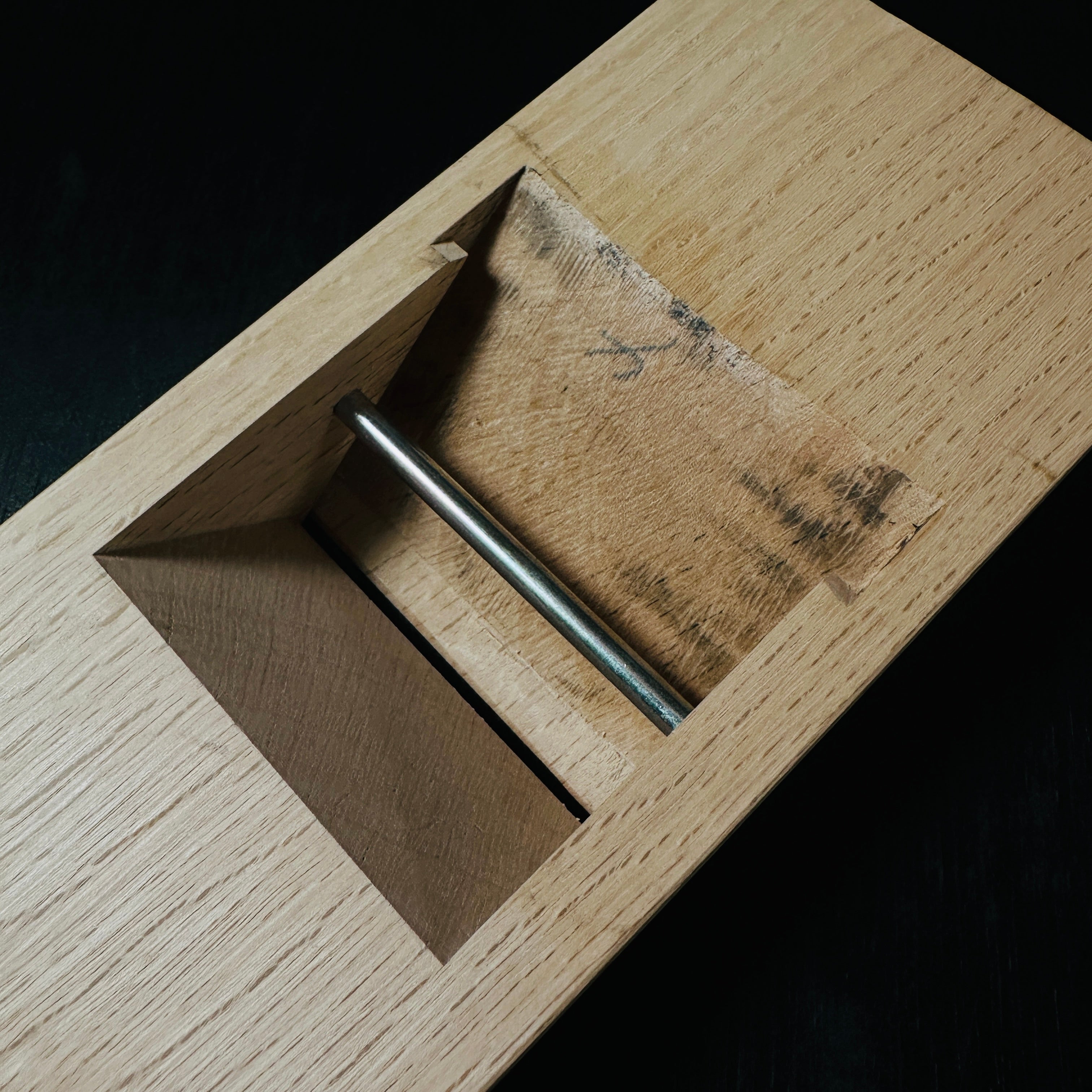 Old stock #1 Yabane Smoothing Plane (Kanna) by Ishido Master 石堂輝秀作 矢羽根 労働大臣賞受賞記念鉋 70mm