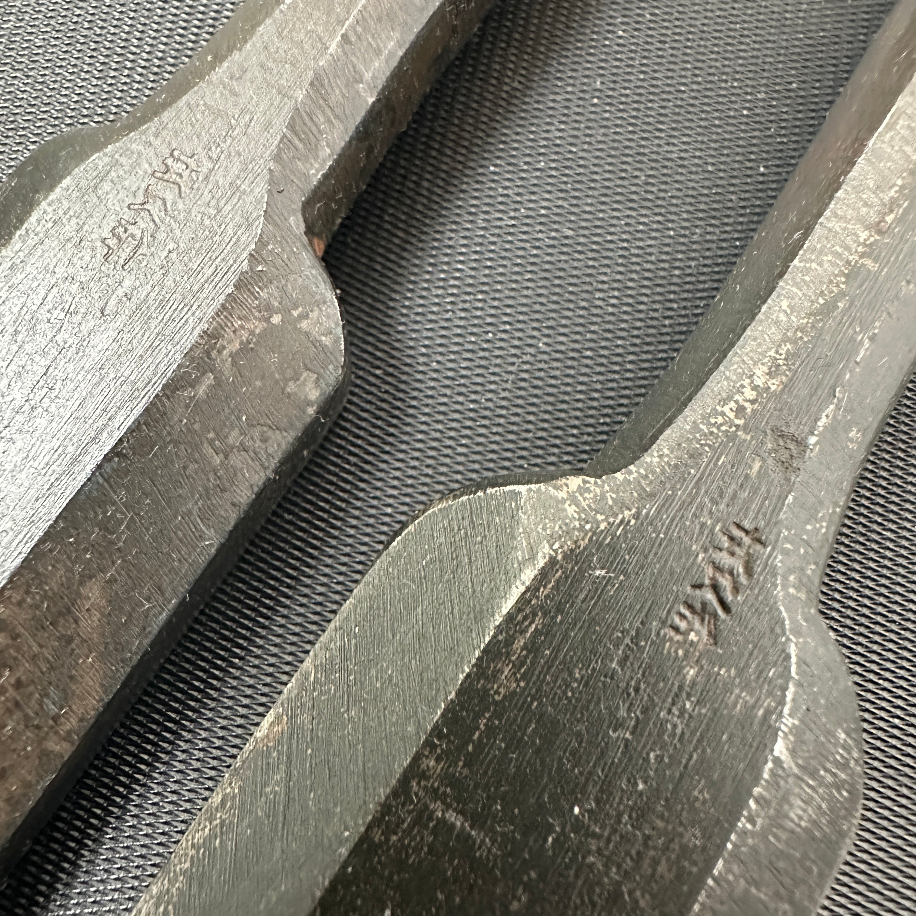 Hidarihisasaku used Long type Slick Chisels 中古品 二代目左久作 池上喬庸氏 穴屋鑿