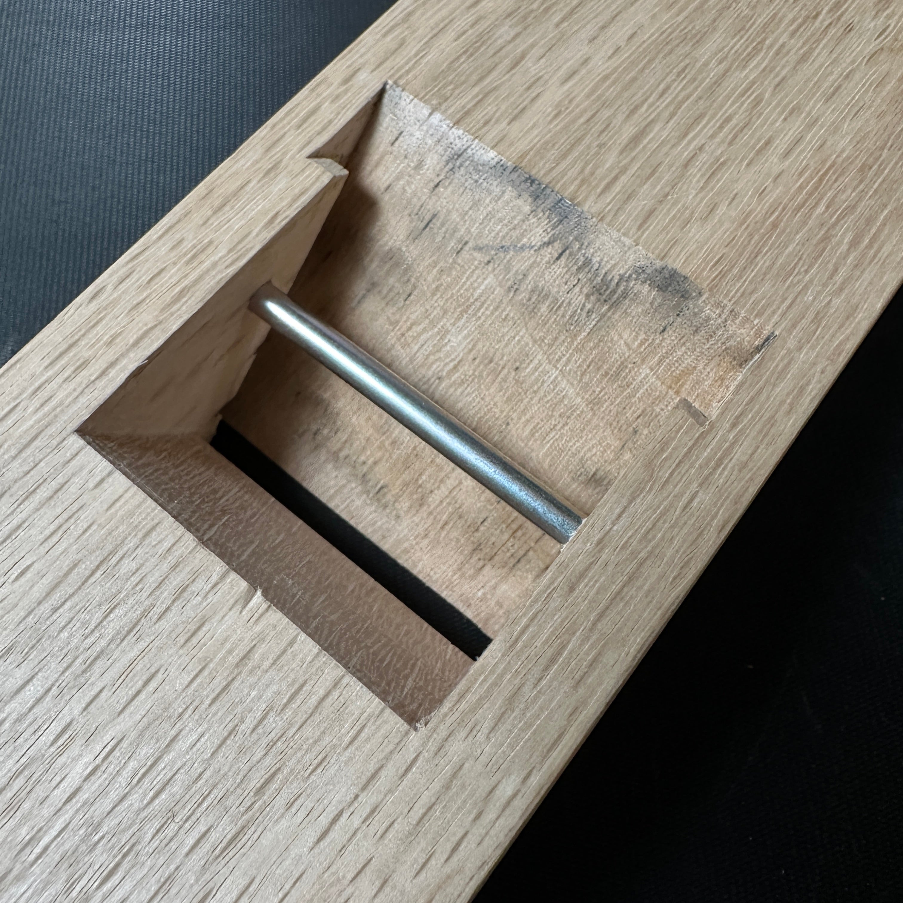 Old stock Unshin Ishido eleventh generation Smoothing Plane (Kanna)  掘出し物 雲心 十一代目 石堂秀雄作 仕上げ鉋 48mm