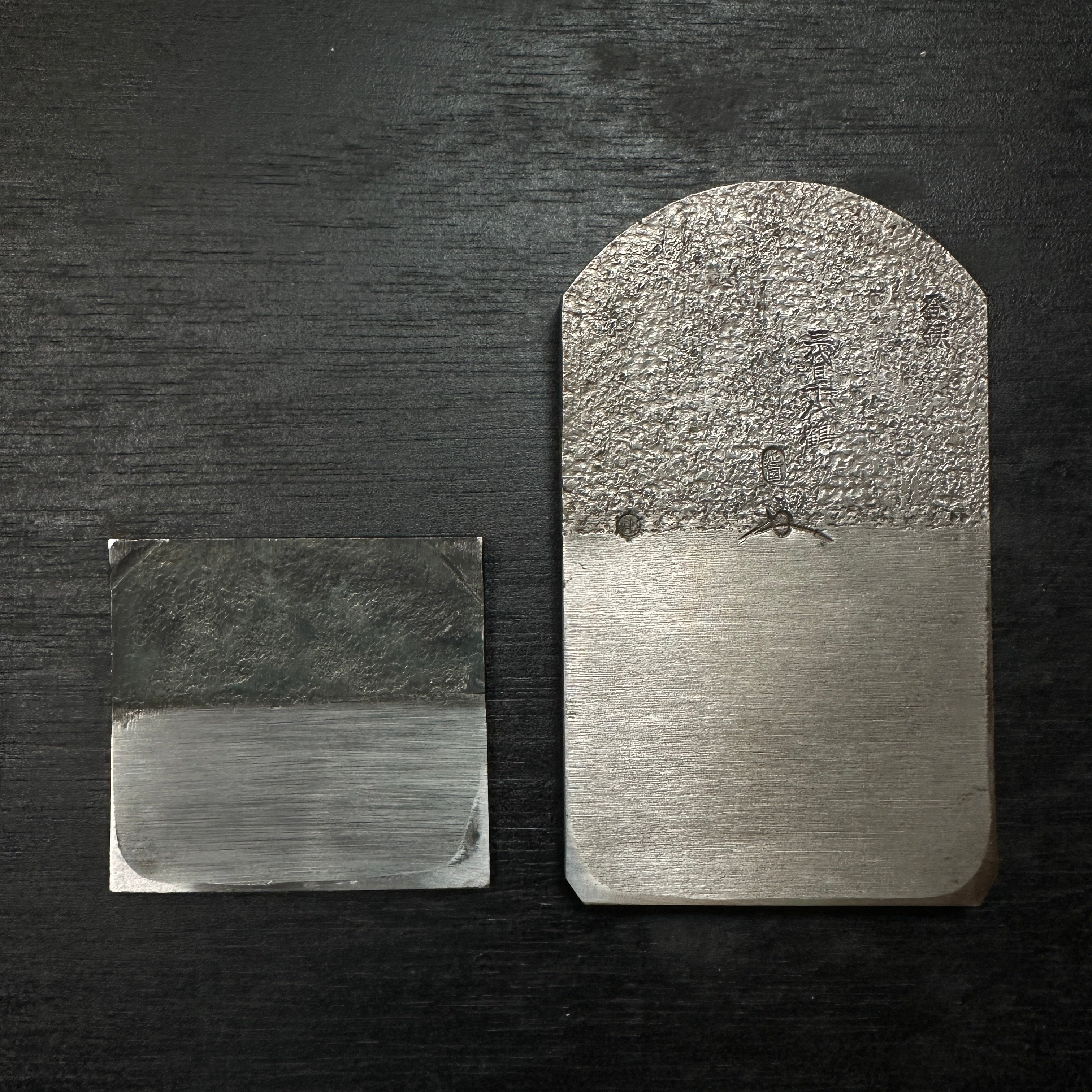 #1 Old stock Nobekuni Smoothing Plane (Kanna) by Chiyotsuru Nobekuni 掘出し物 三代目千代鶴作 延國 仕上げ鉋 70mm