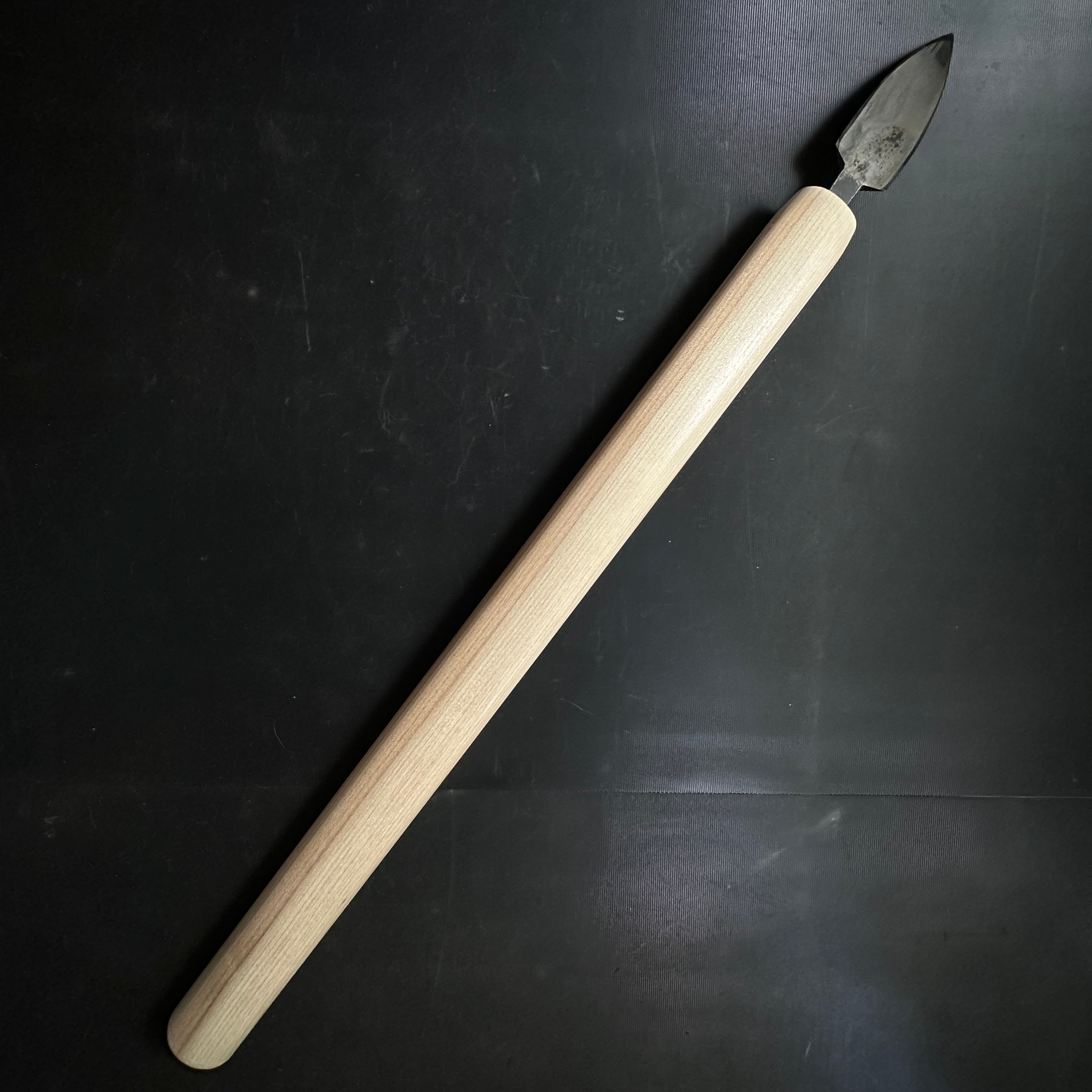 #2 Hirotsugu small Yari Kanna Finished by Kurashige Eisuke 廣貢 槍鉋 倉重栄助仕上げ 88mm