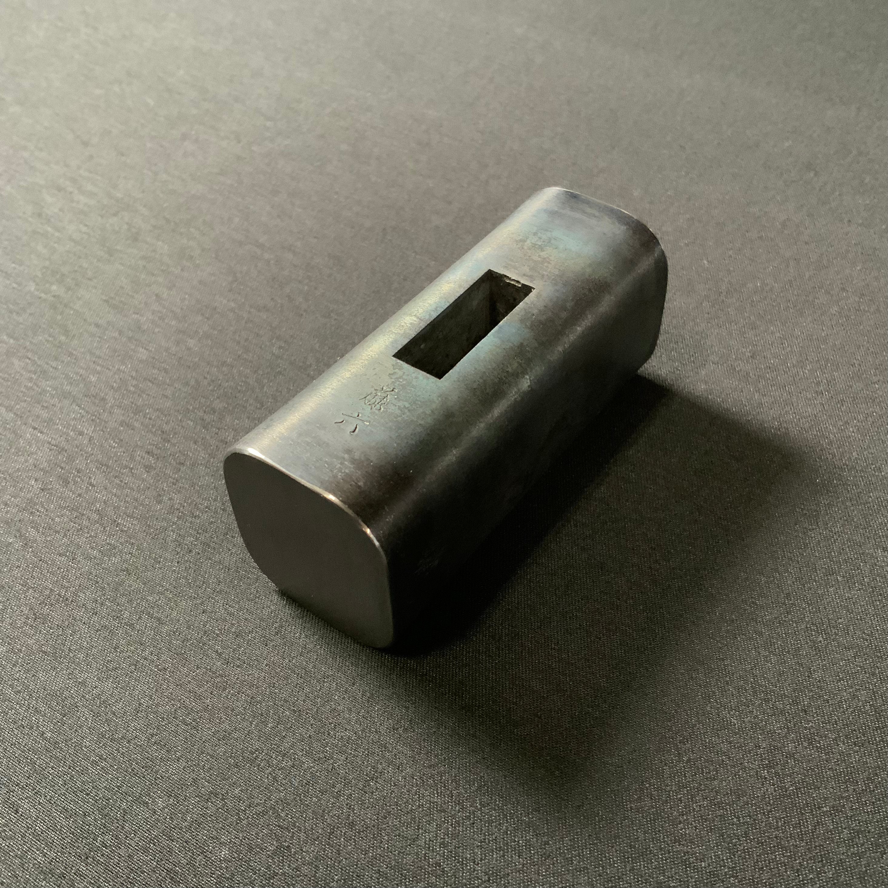 Touroku Square Daruma Hammers (Genno) by Hiroki‘s Apprentice 藤六 四角ダルマ玄翁 黒仕上