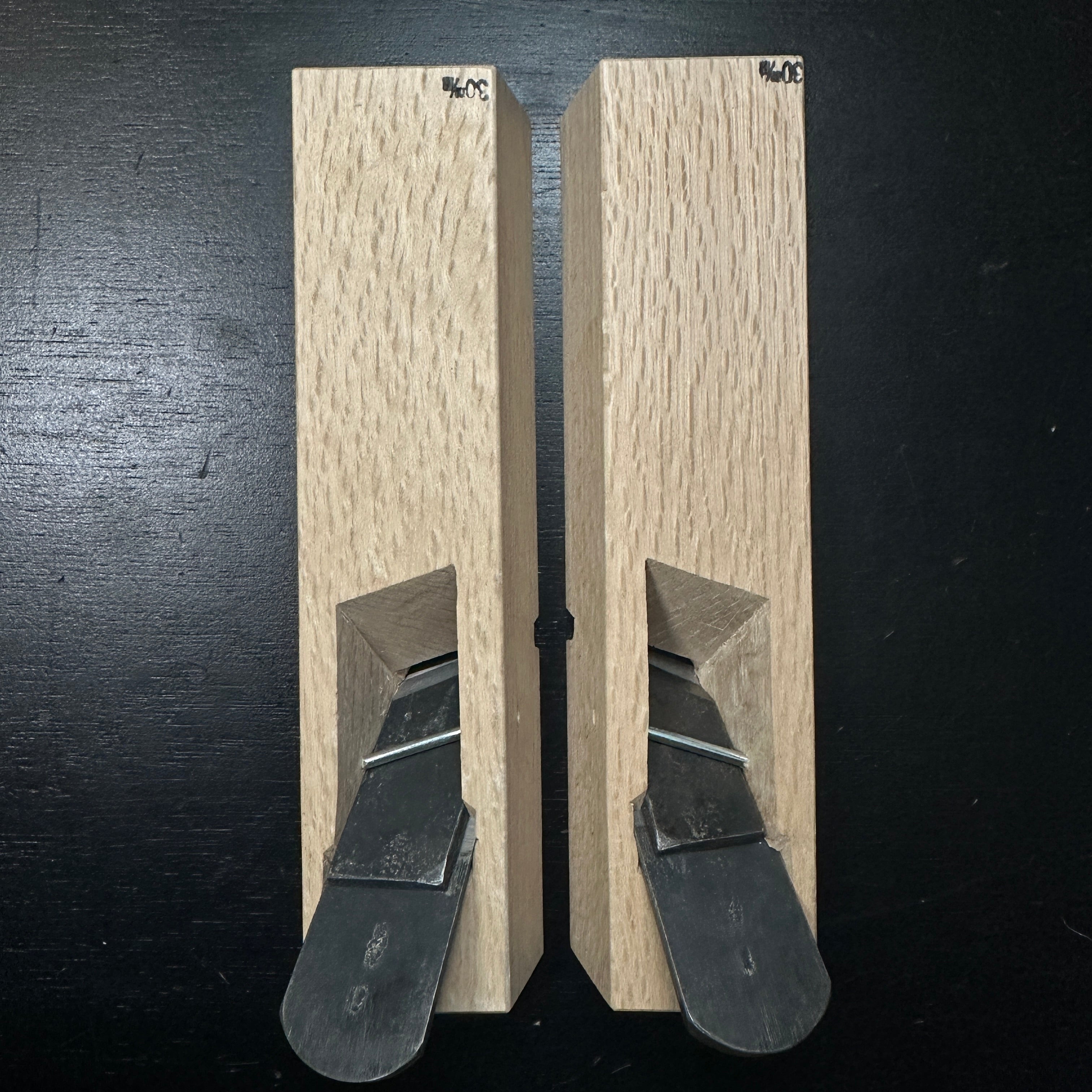 Yoshitaka Special Rabbet Planes Left & Right (Ari-Kiwakanna) 義隆 蟻際鉋 30mm