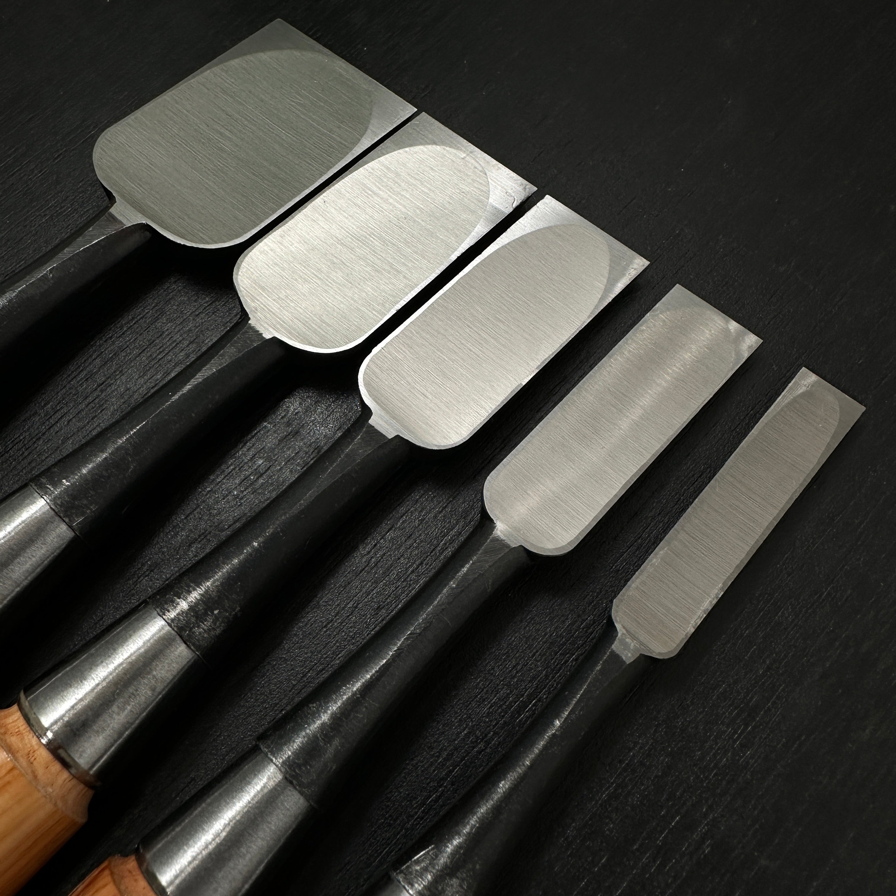 義隆 追入組鑿 5本組 Yoshitaka Bench chisels set (Oirenomi) 5pc