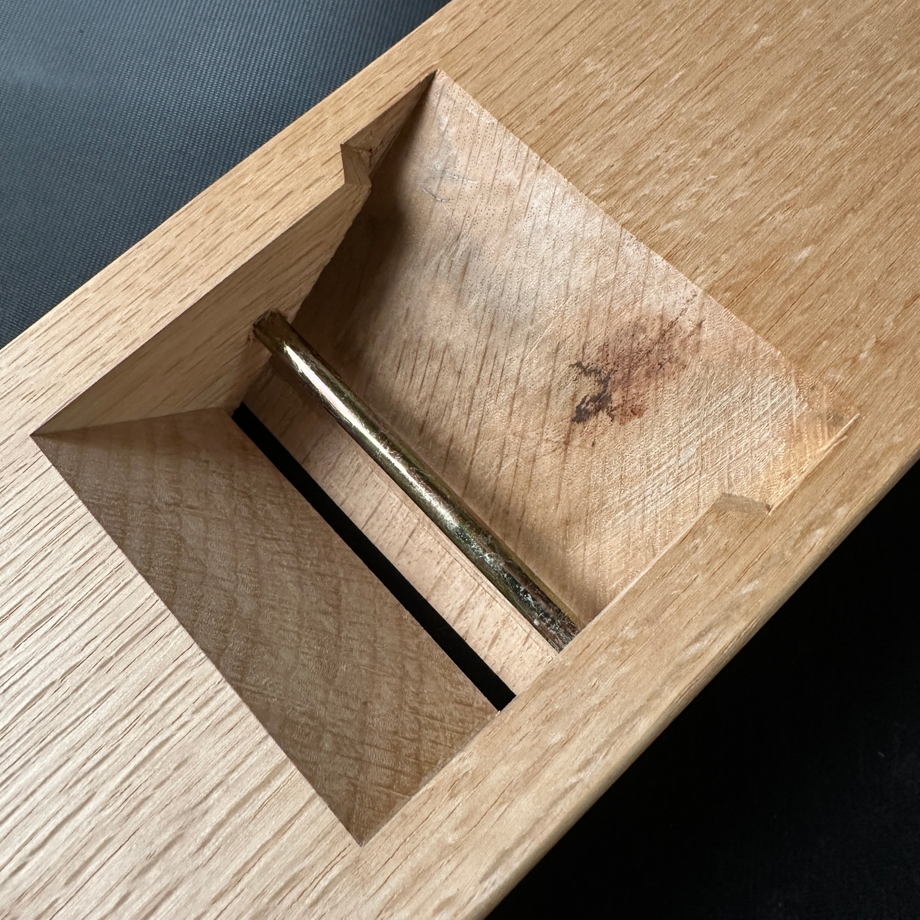 Old stock eleventh generation Teruhide Smoothing Plane (Kanna) 掘出し物 輝秀 十一代目 石堂秀雄作 仕上げ鉋 70mm