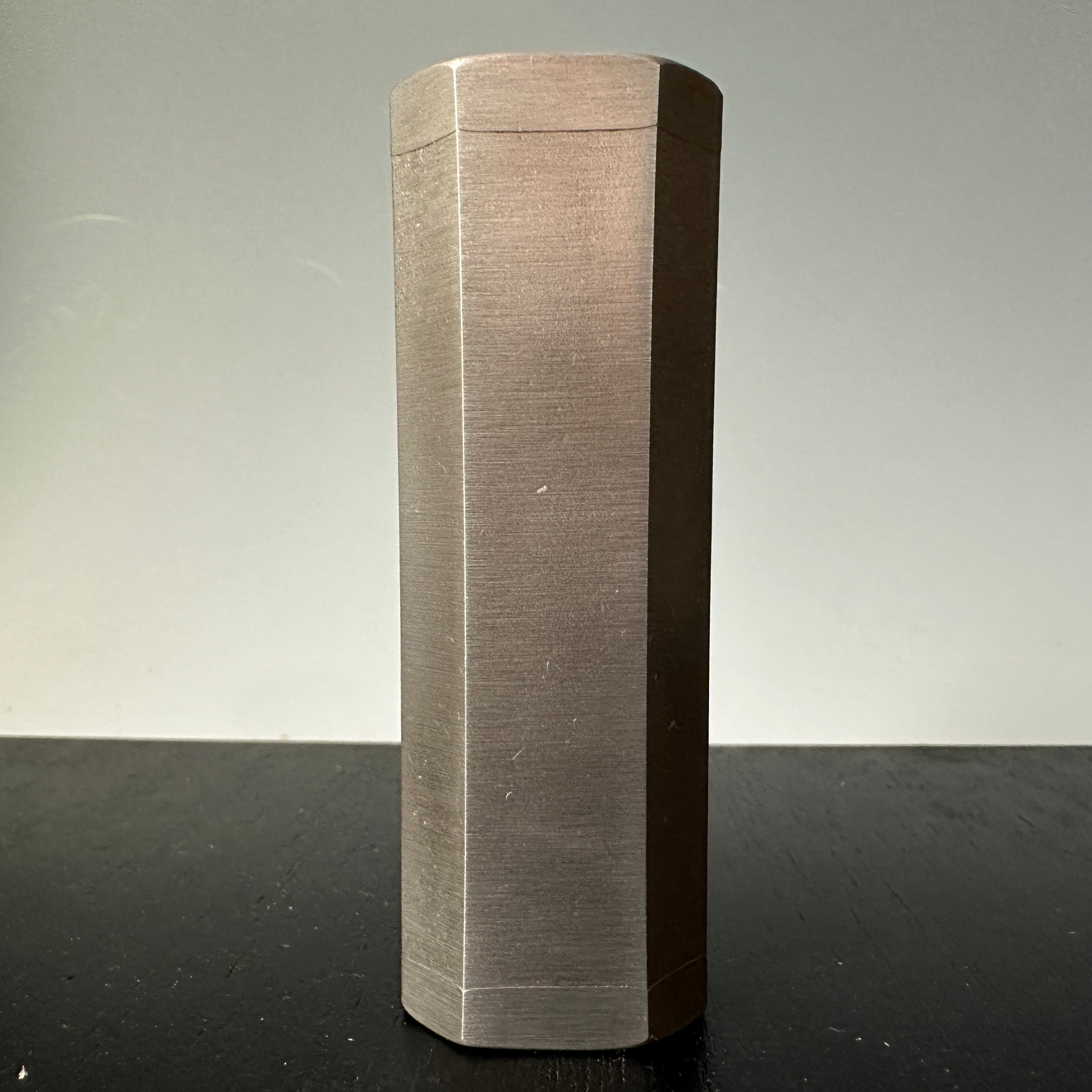 Touroku Silver finish Octagon Hammers(Gennon) by Hiroki‘s Apprentice 藤六 八角玄翁 燻仕上