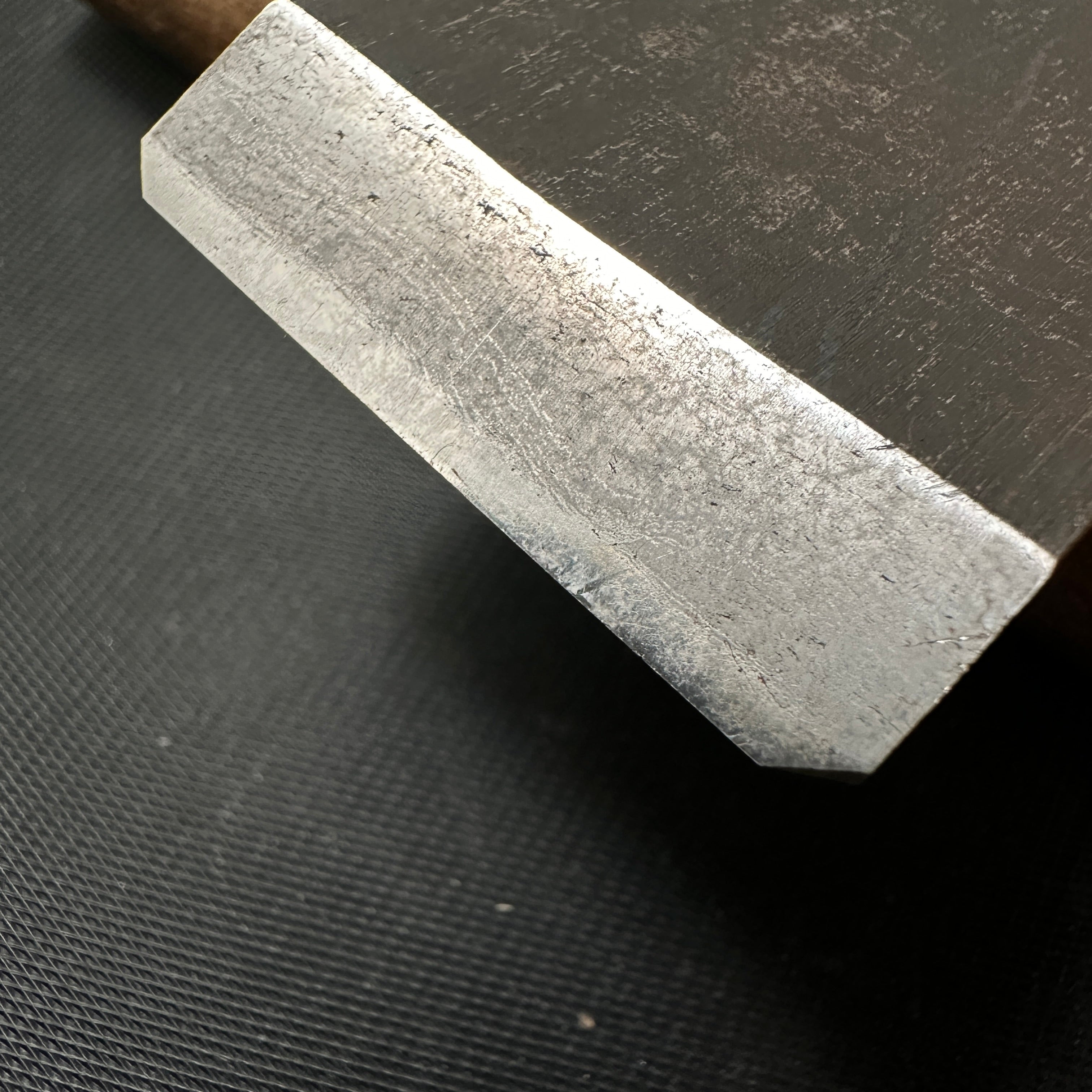 Old stock Teruhide Smoothing Plane Blades (Kanna) by Ishido Master 蔵出し 石堂秀雄作 輝秀 矢羽根 仕上げ鉋 刃のみ 36mm