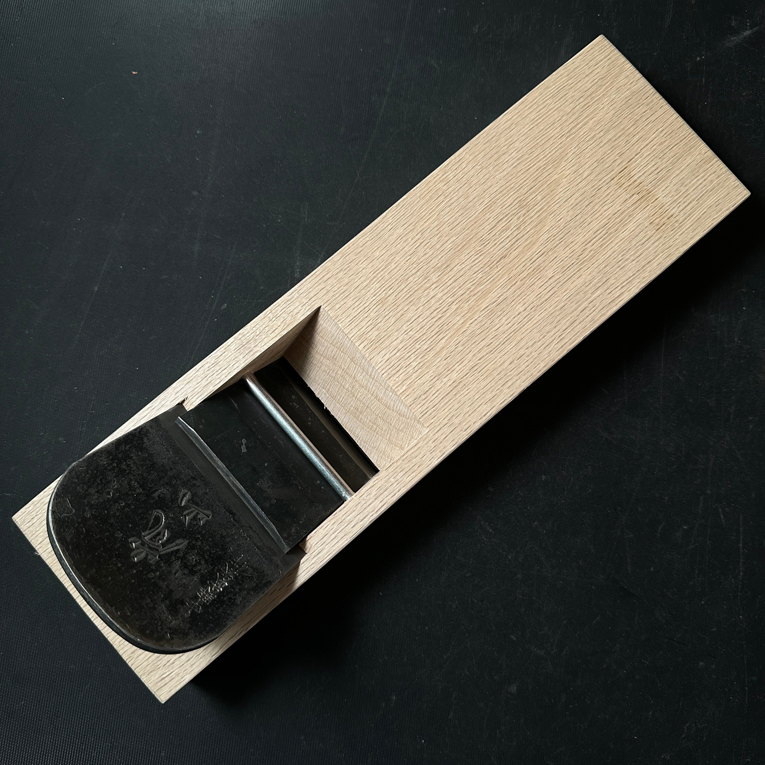 Arashiyama Smoothing Plane (Kanna) by Nakano Takeo 中野武夫作 仕上げ鉋 嵐山 70mm