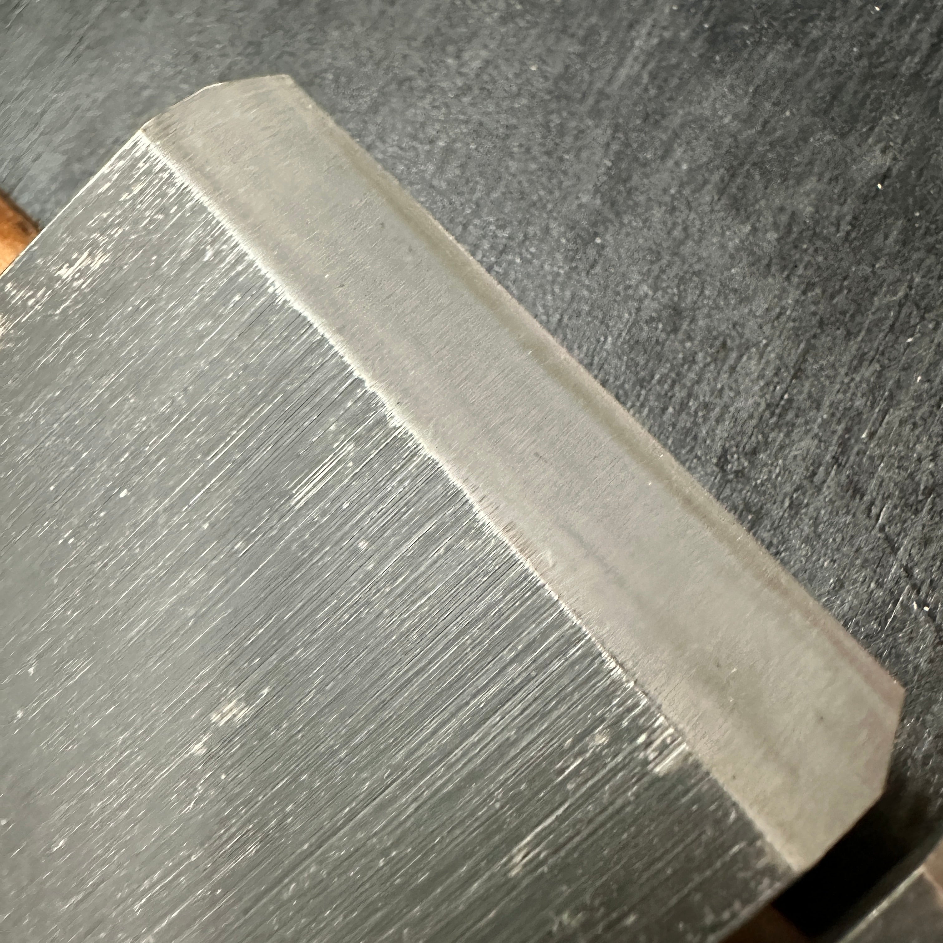 #1 Old stock Nobekuni Smoothing Plane (Kanna) by Chiyotsuru Nobekuni 掘出し物 三代目千代鶴作 延國 仕上げ鉋 70mm