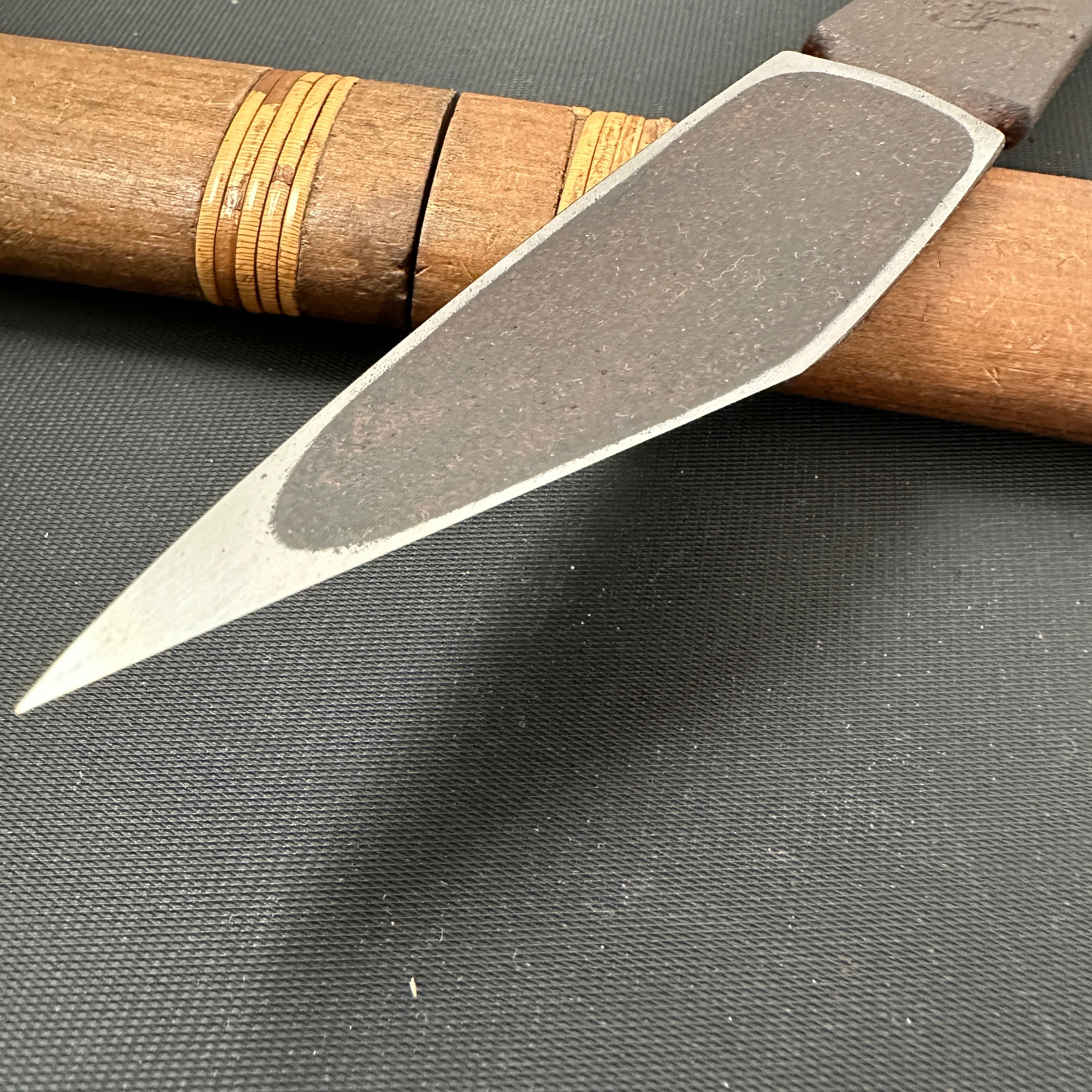Fugetsudouten-Hirotsugu Right hand Kiridashi by Sozen Carving 風月同天 廣貢 素全作 切出し小刀 右 24mm