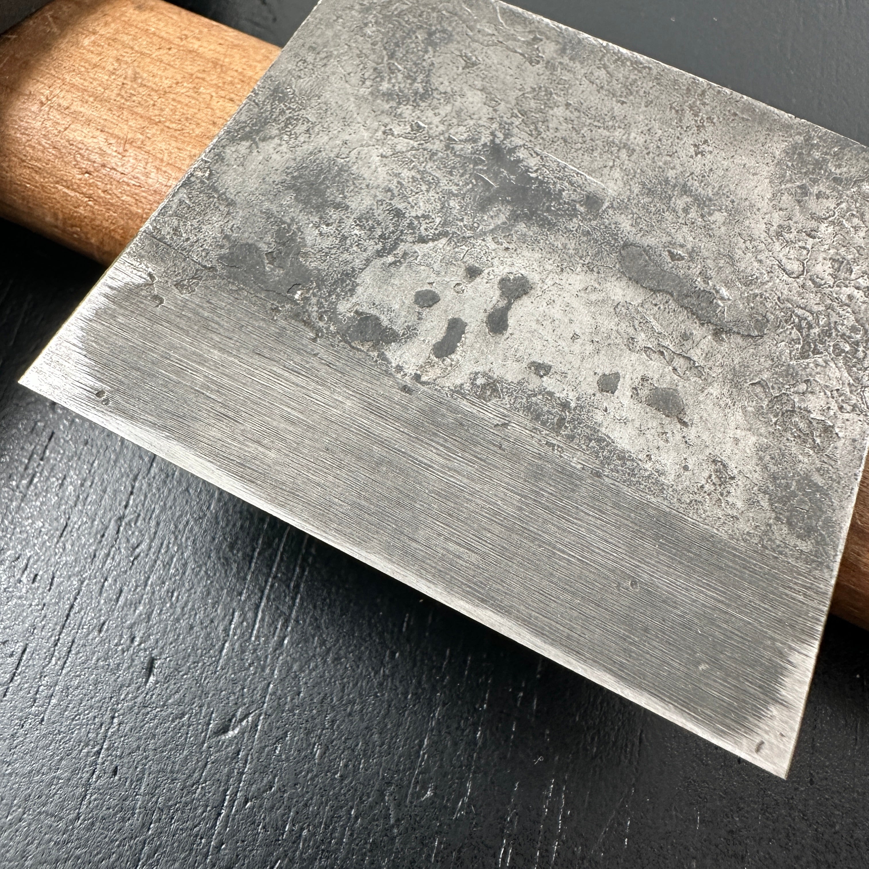 #2 Guren Smoothing Plane Blade (Kanna) by Yamamoto Kensuke 4th 山本健介作 紅蓮 仕上げ鉋刃 70mm