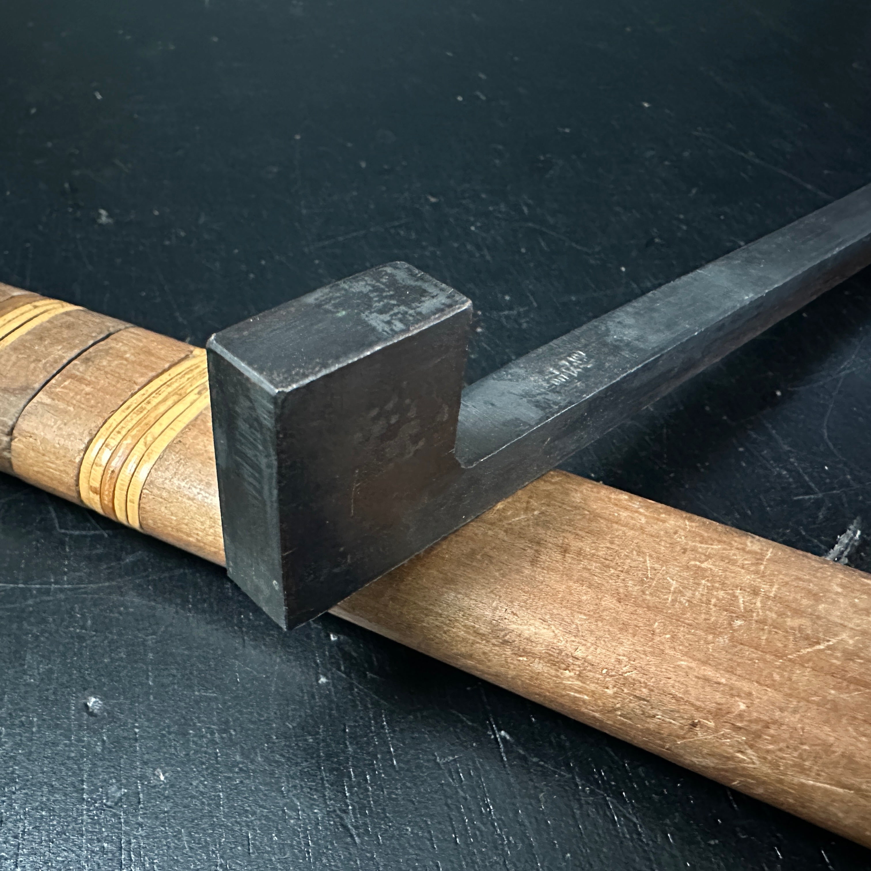 Old stock Kikuhiromaru kubikiri chisel 掘出し物 菊弘丸 首切鑿 12mm