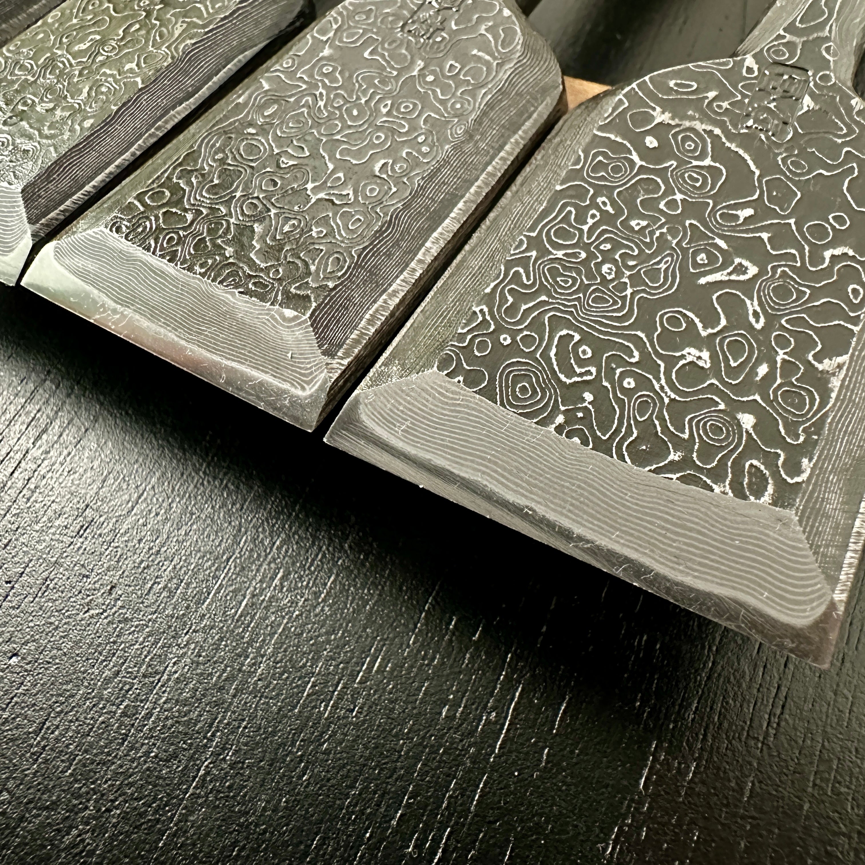 Tasai Mokume Special Bench chisels set 田斎作 木目造り 追入組鑿 10本組 白樫柄