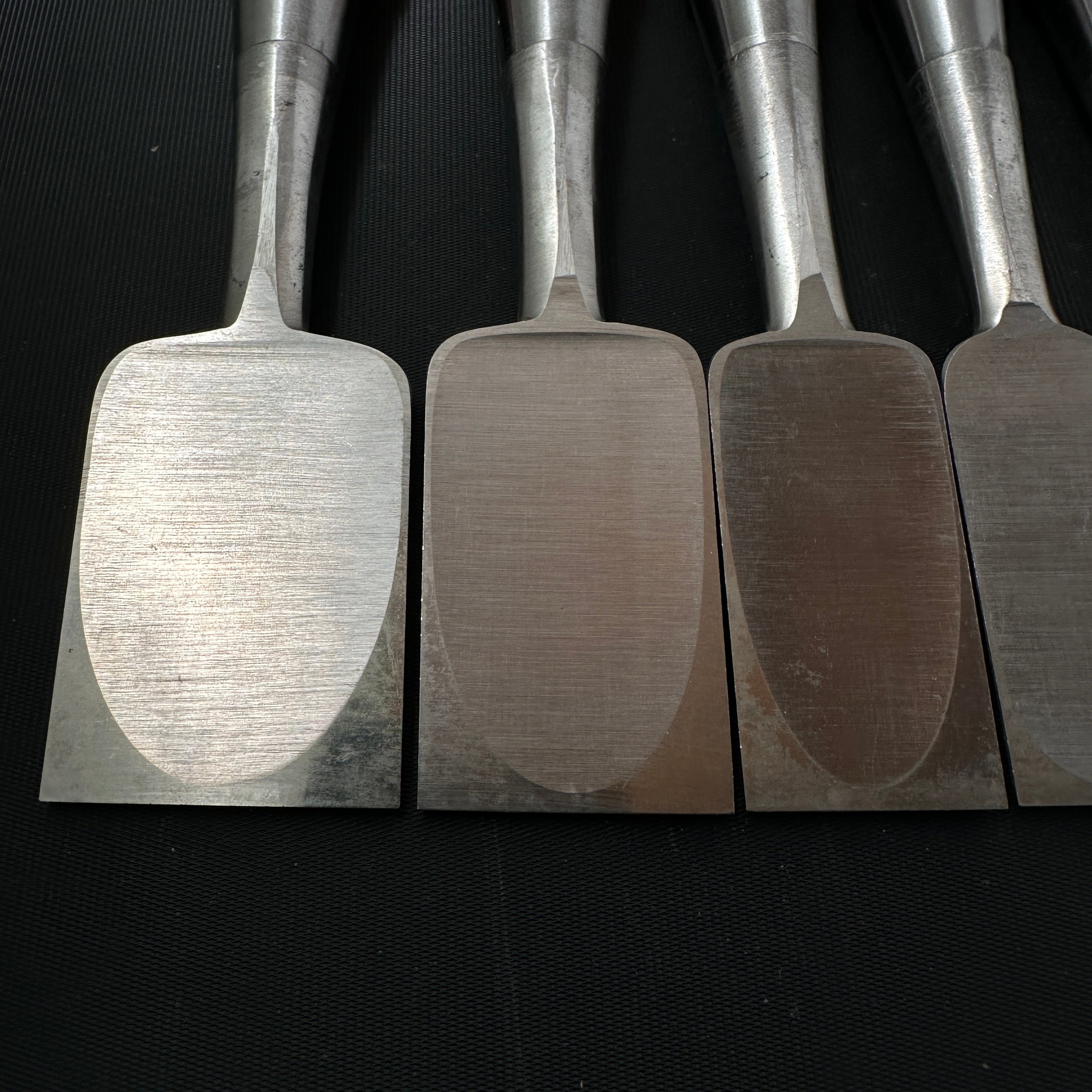 Old stock #4 Sukemaru 4th Wholesaler stamp High-Speed Steel Bench chisels set 掘出し物 四代助丸 問屋銘 ハイス鋼追入組鑿 Oirenomi