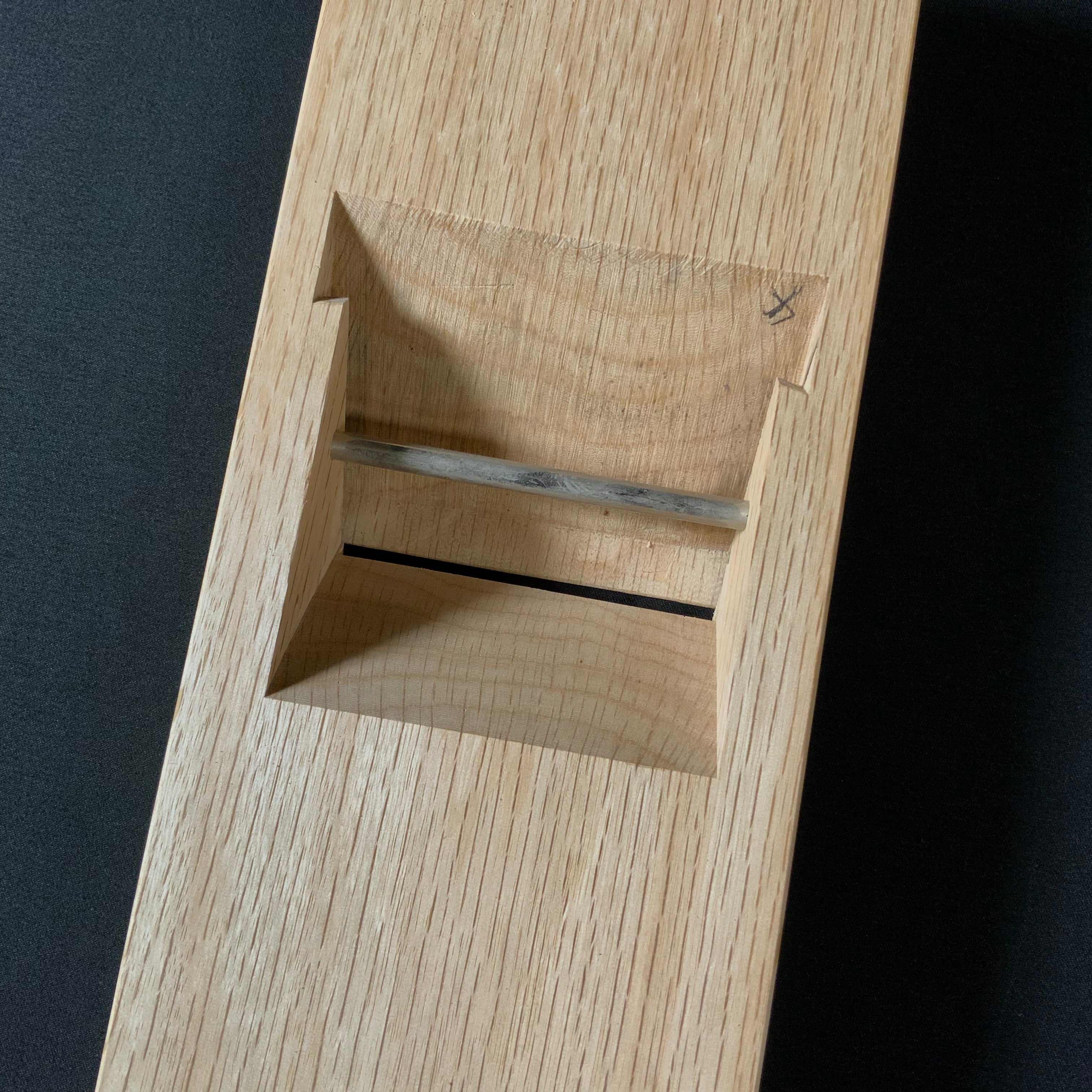 Old stock HiryuNishiki Nishiki Kiyomi Smoothing Plane (Kanna) 掘出し物 飛龍錦 錦清水 仕上鉋 80mm