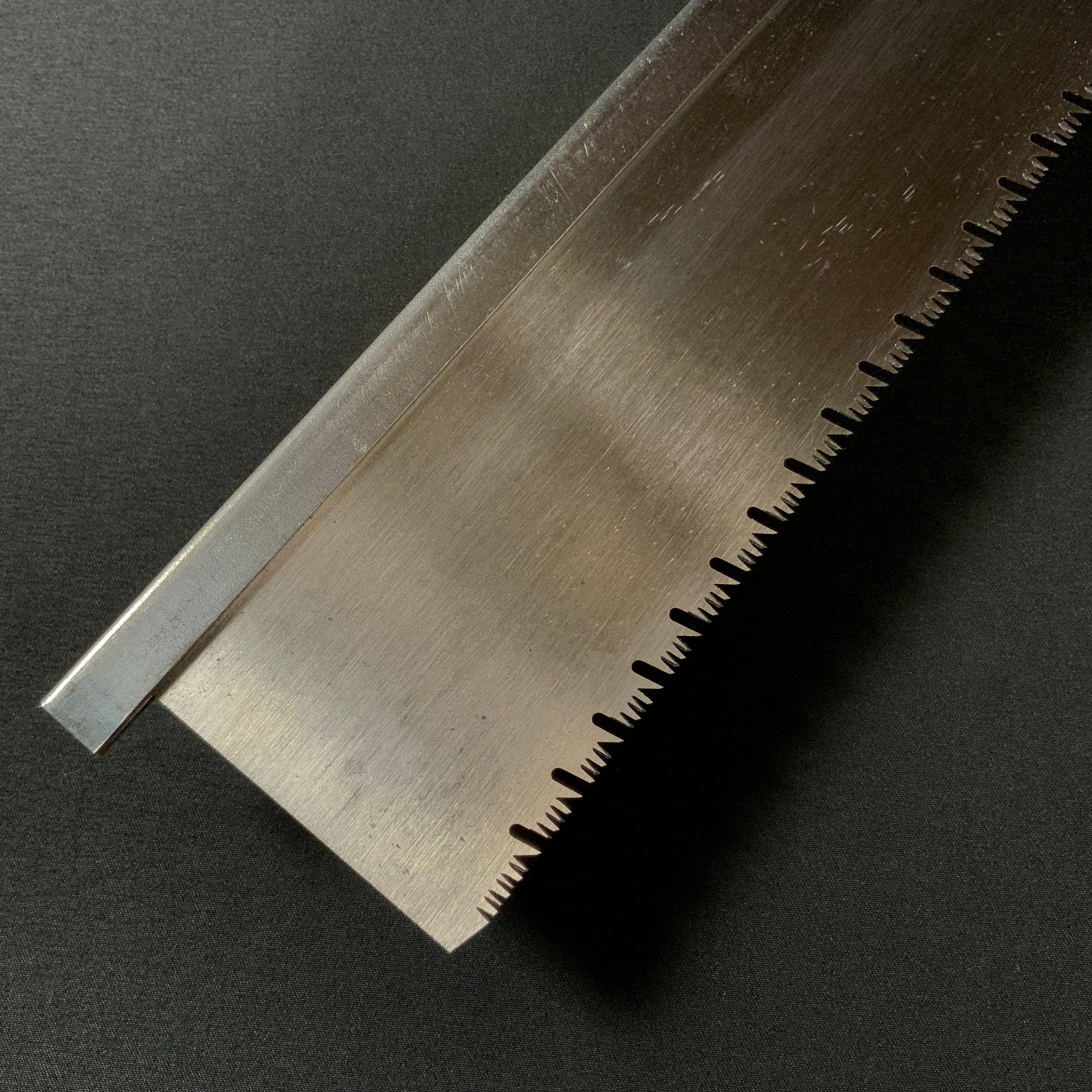 #4 Old stock Nagakatsu Noko Japanese Rip cut Zero set Dozuki Saw For Soft Wood 長勝鋸 胴付き鋸 針葉材用 245mm