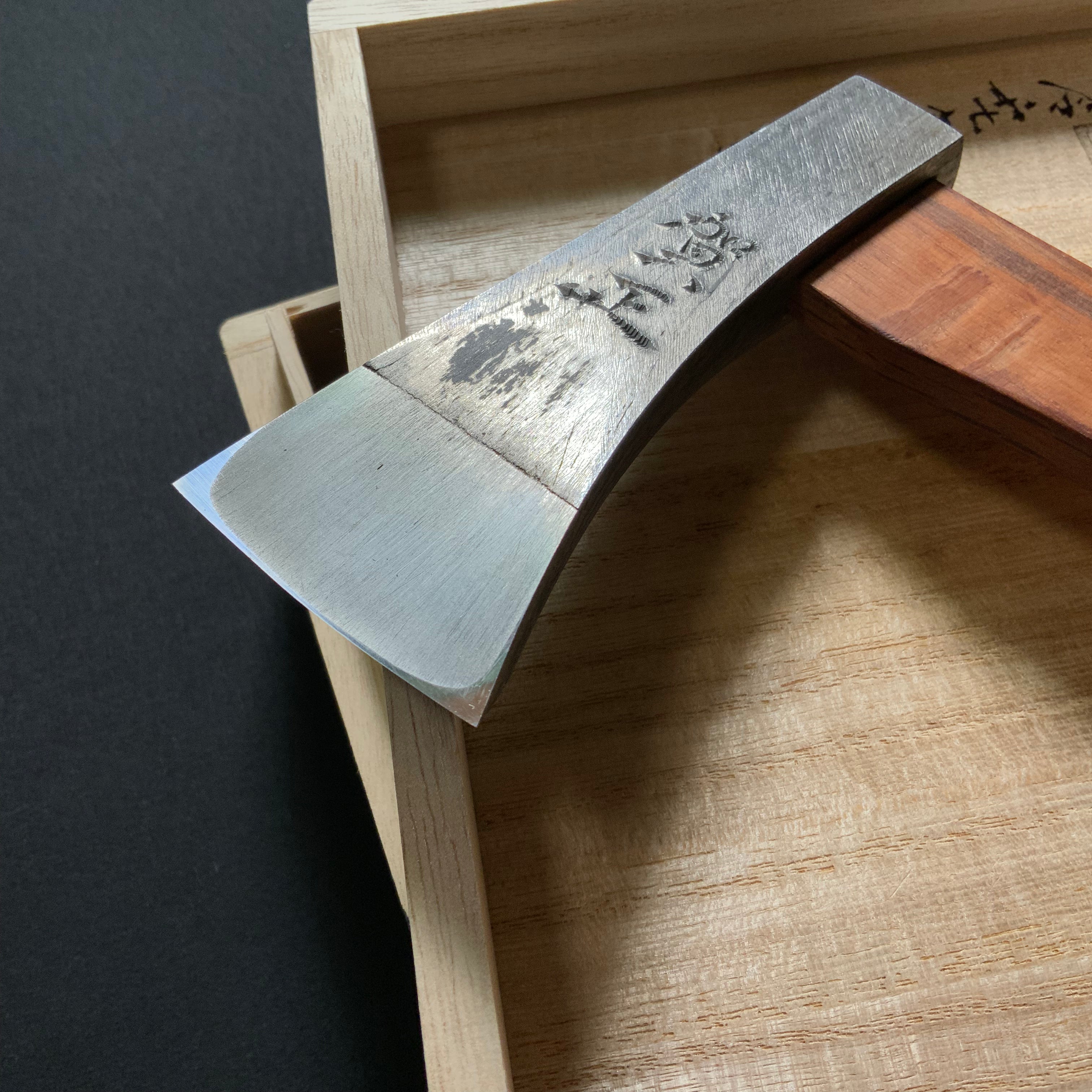 『Gashou』 Sozen Japanese Carpenter's Axe 『賀正』 素全作 小型鉞 木割り斧 Masakari