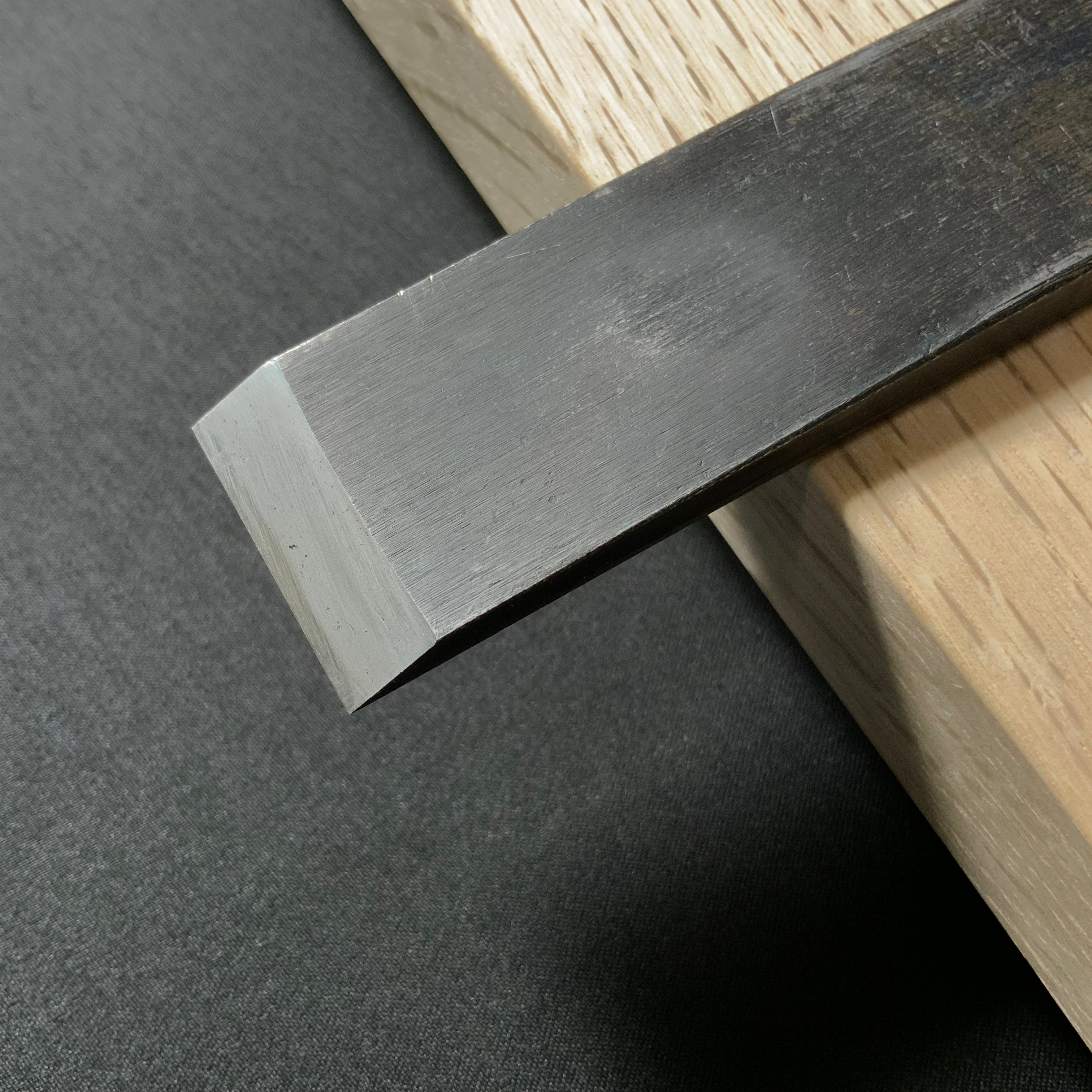 Tenhiro Tome Kanna (45°) Plane with blue steel 天弘 止め鉋 青紙鋼 24mm