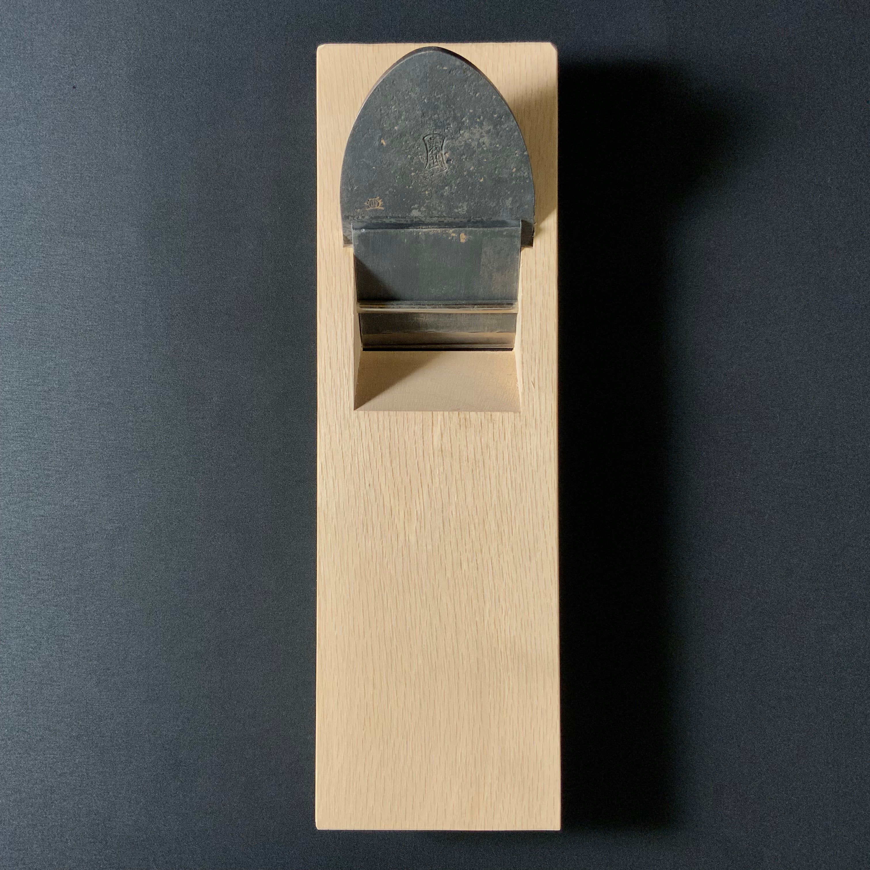 Yoshitake Smoothing Plane(Kanna) Blue steel by Yamamoto Kensuke 4th 山本健介作 義武 仕上げ鉋 70mm