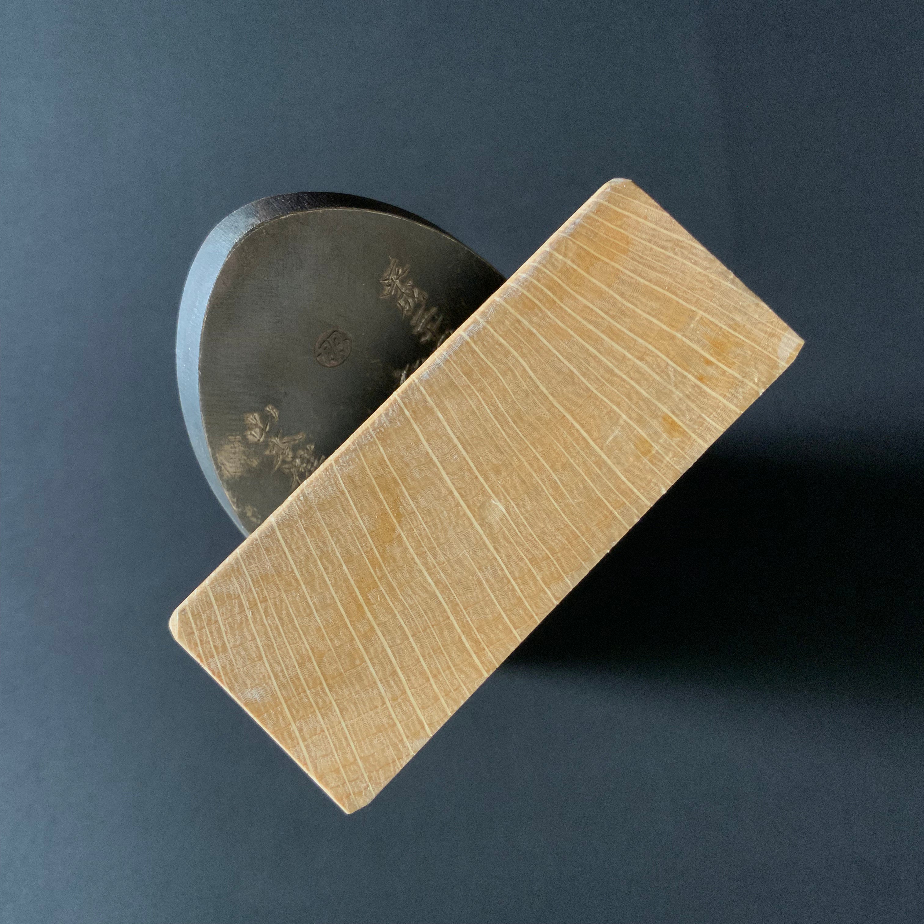 Yoshitake Smoothing Plane(Kanna) Blue steel by Yamamoto Kensuke 4th 山本健介作 義武 仕上げ鉋 70mm