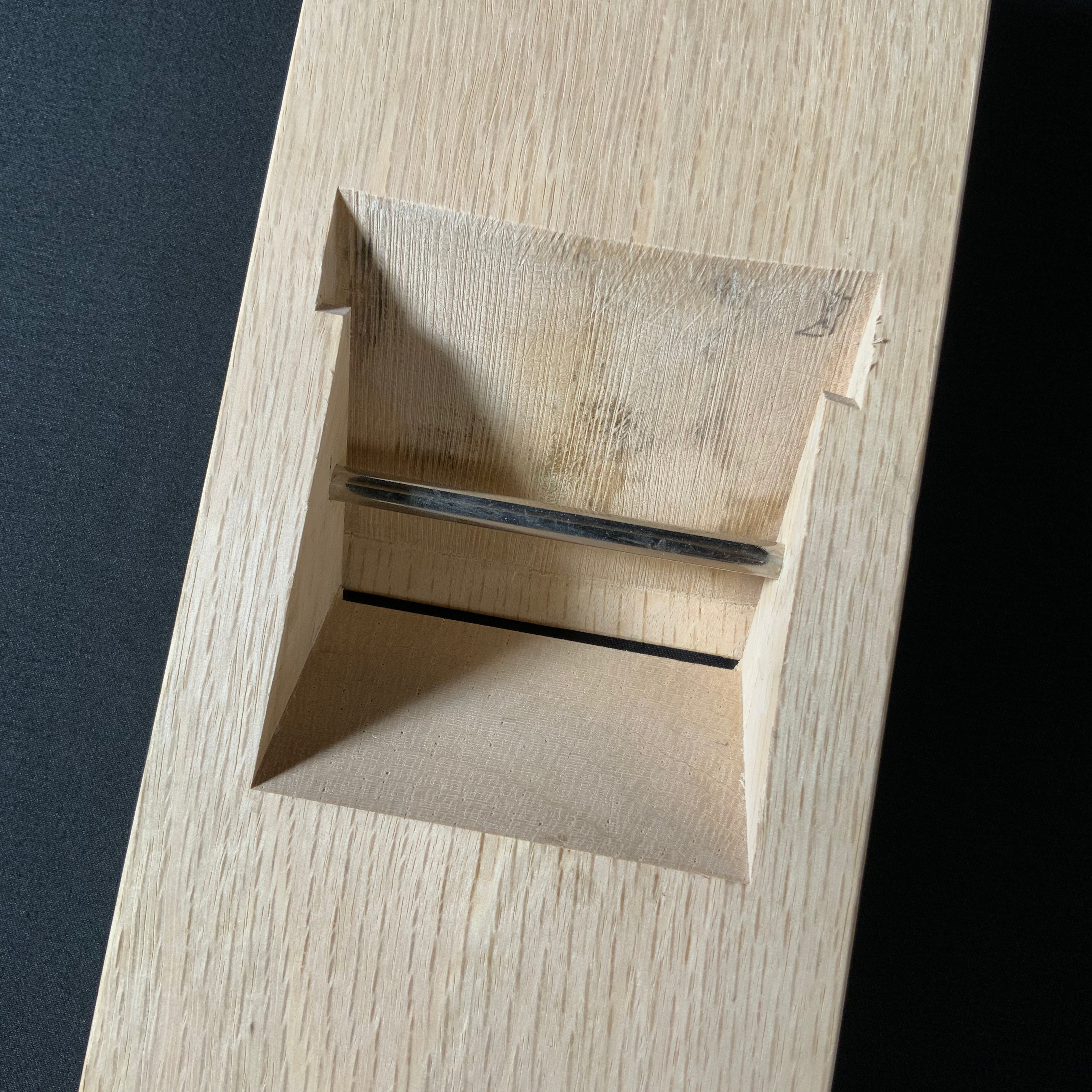 Yoshitake Smoothing Plane(Kanna) Blue steel by Yamamoto Kensuke 4th 山本健介作 義武 仕上げ鉋 70mm