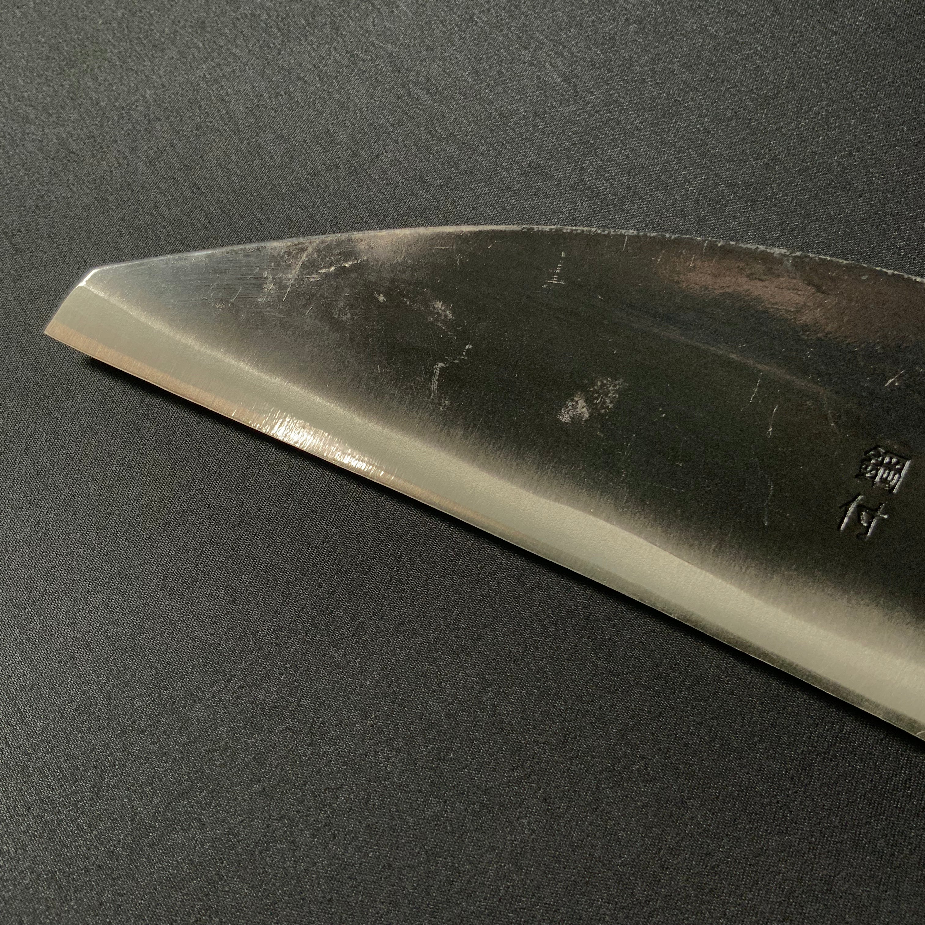 Mikazuki Kama for soft grass made by koshimasa 越正作 柔らかい草用 薄鎌 195mm