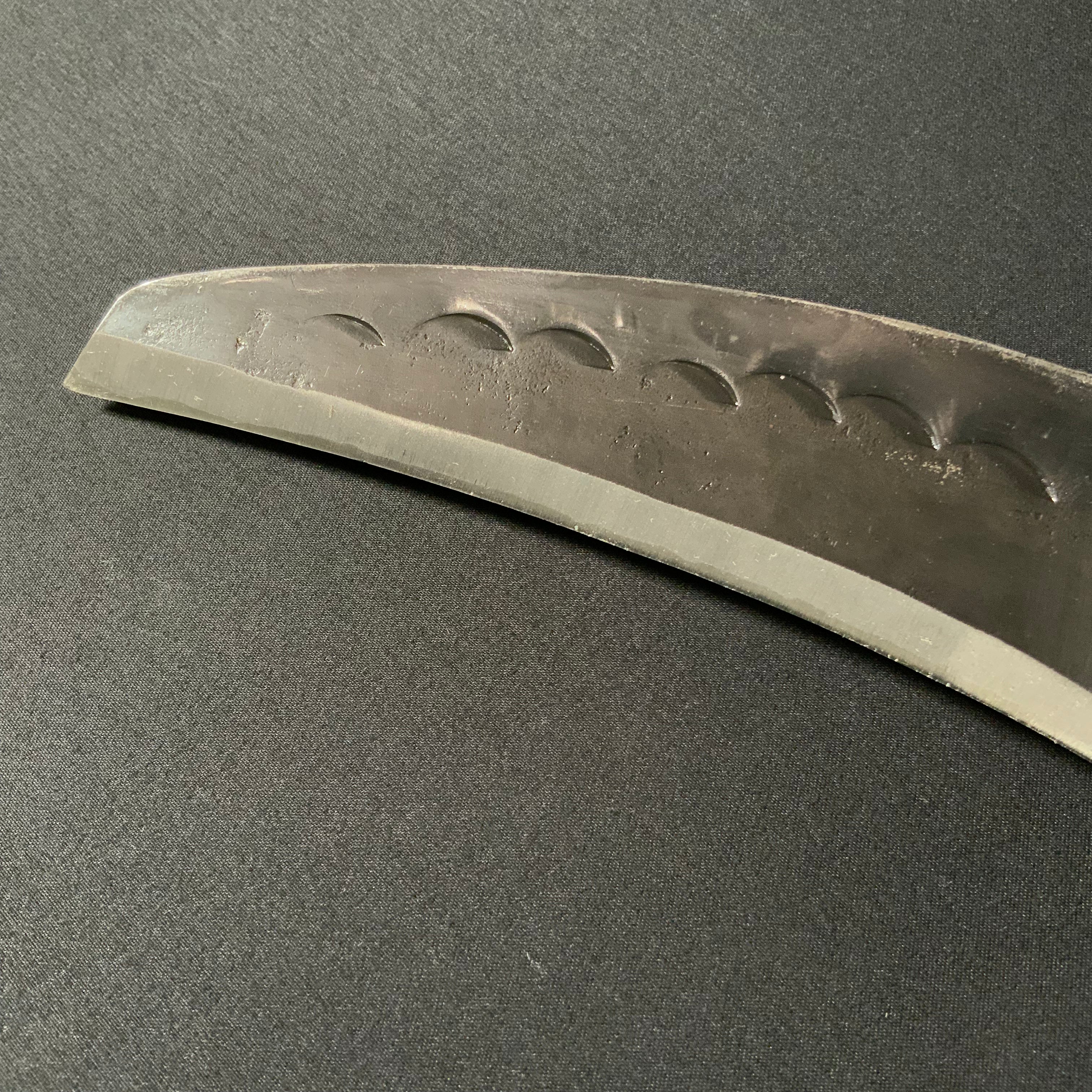 Mikazuki Kama (Crescent Sickle)Yasuki Steel by Munetoshi 宗利作 三日月鎌 安来鋼 195mm