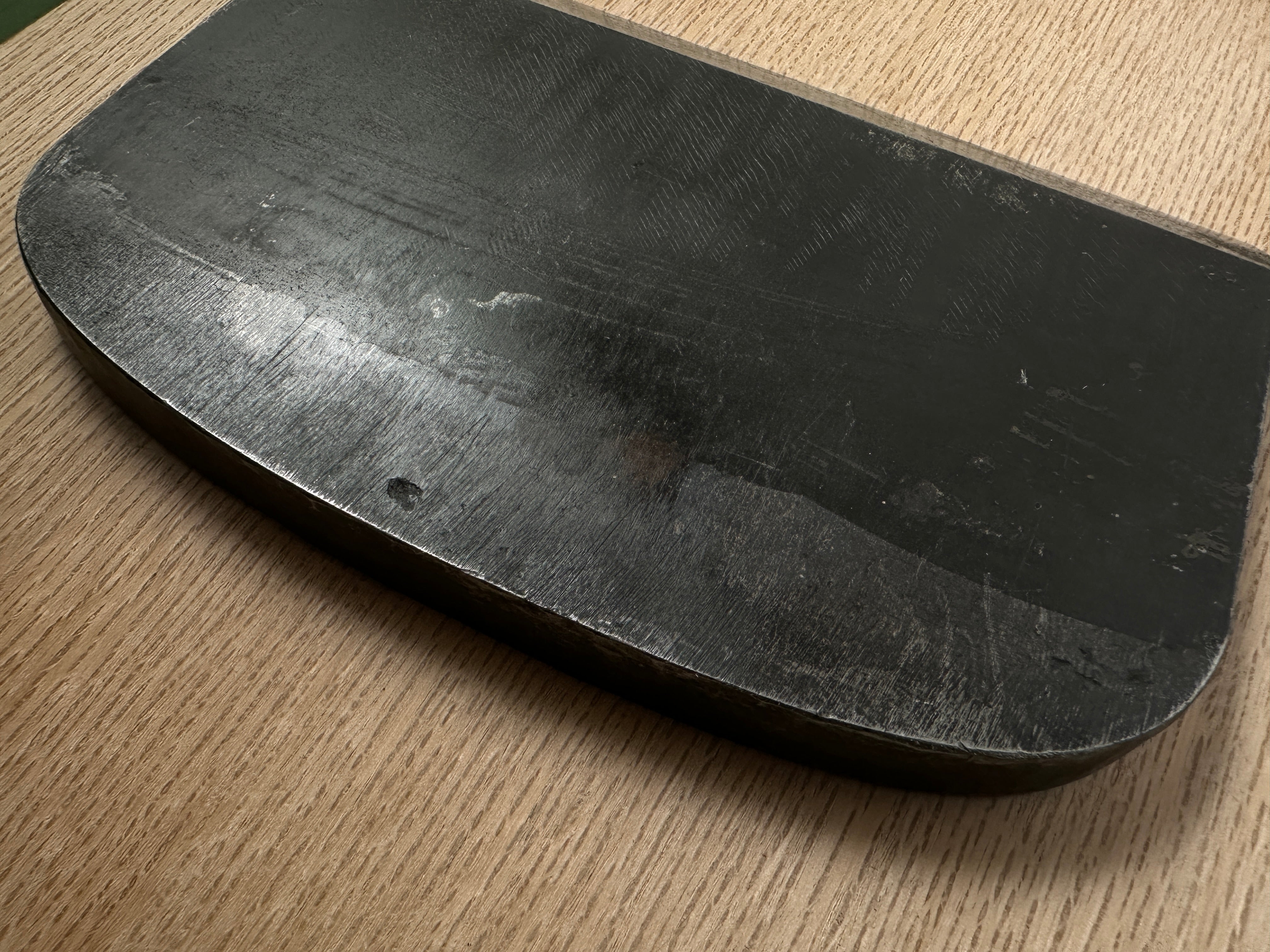 Genshin Large Plane(Kanna) by Funahiro with koyoshiya dai from Collection 蔵出し 舟弘作 玄心 大鉋 猪本台 168mm