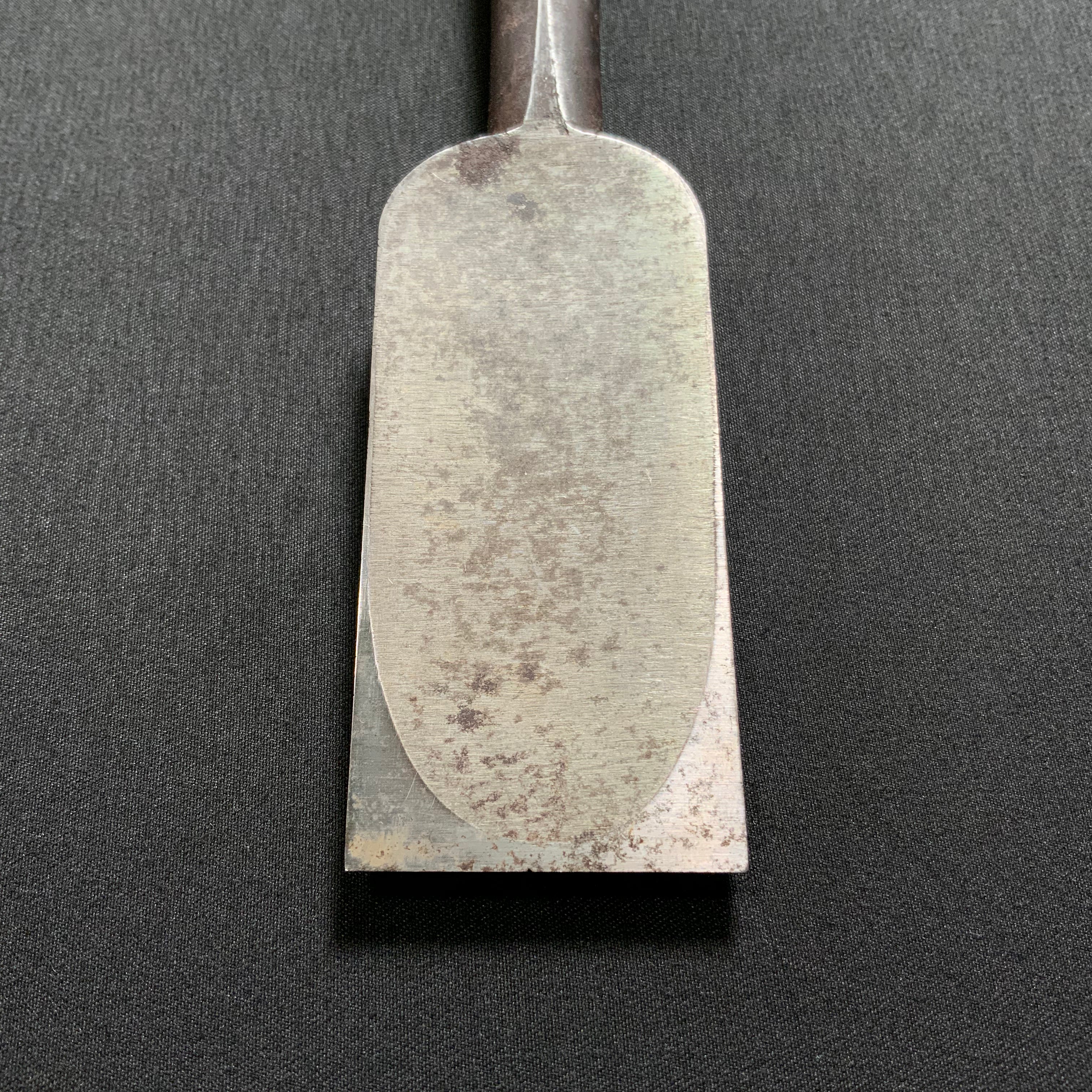 掘出し物 二代目左久作 叩き鑿7本組 池上喬庸作 Old stock Hidari Hisasaku 2rd Timber chisels set 7pc by Ikegami Takanobu Tatakinomi