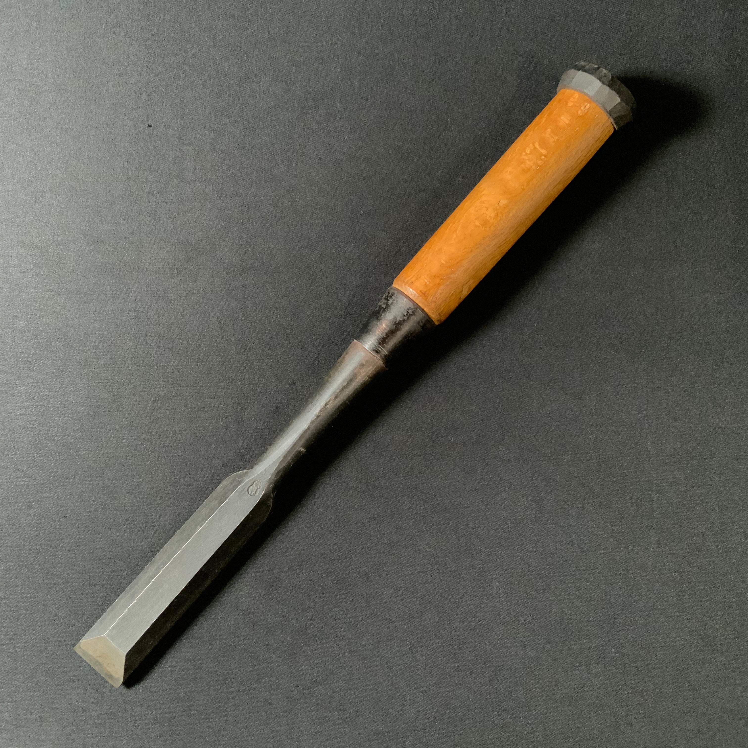 掘出し物 二代目左久作 叩き鑿 池上喬庸作 24mm #3 Old stock Hidari Hisasaku 2rd Timber chisels by Ikegami Takanobu Tatakinomi