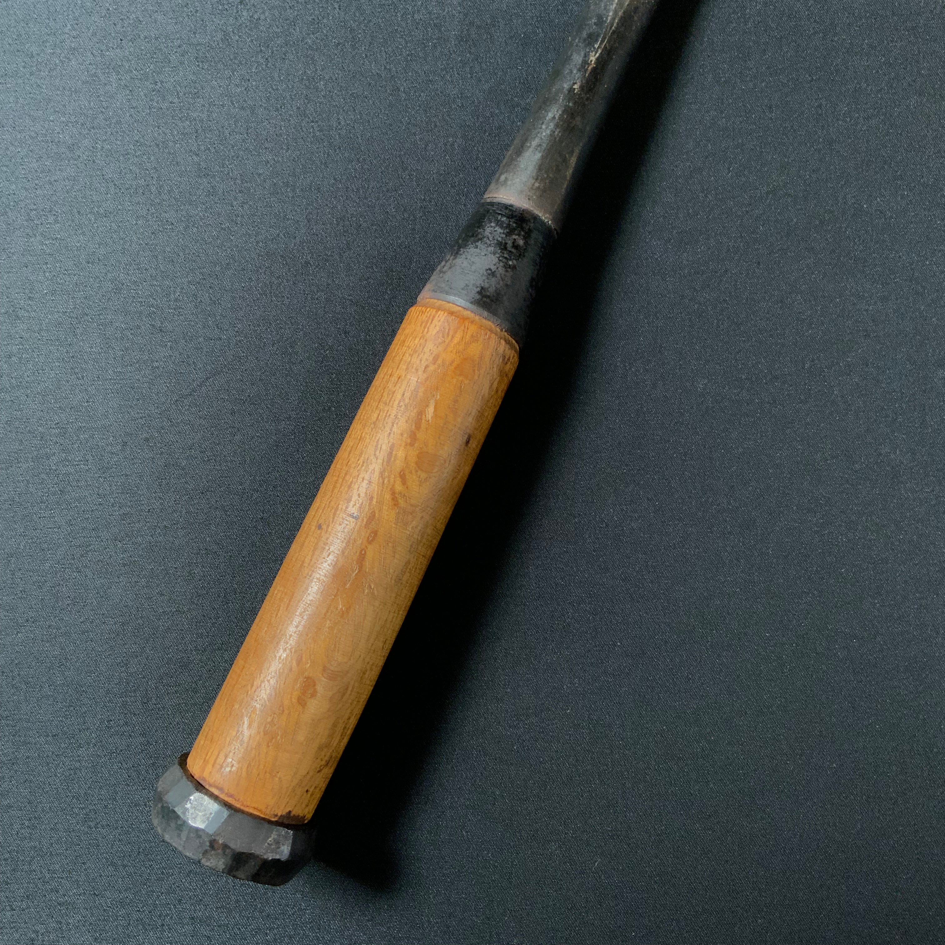 掘出し物 二代目左久作 叩き鑿 池上喬庸作 24mm #3 Old stock Hidari Hisasaku 2rd Timber chisels by Ikegami Takanobu Tatakinomi