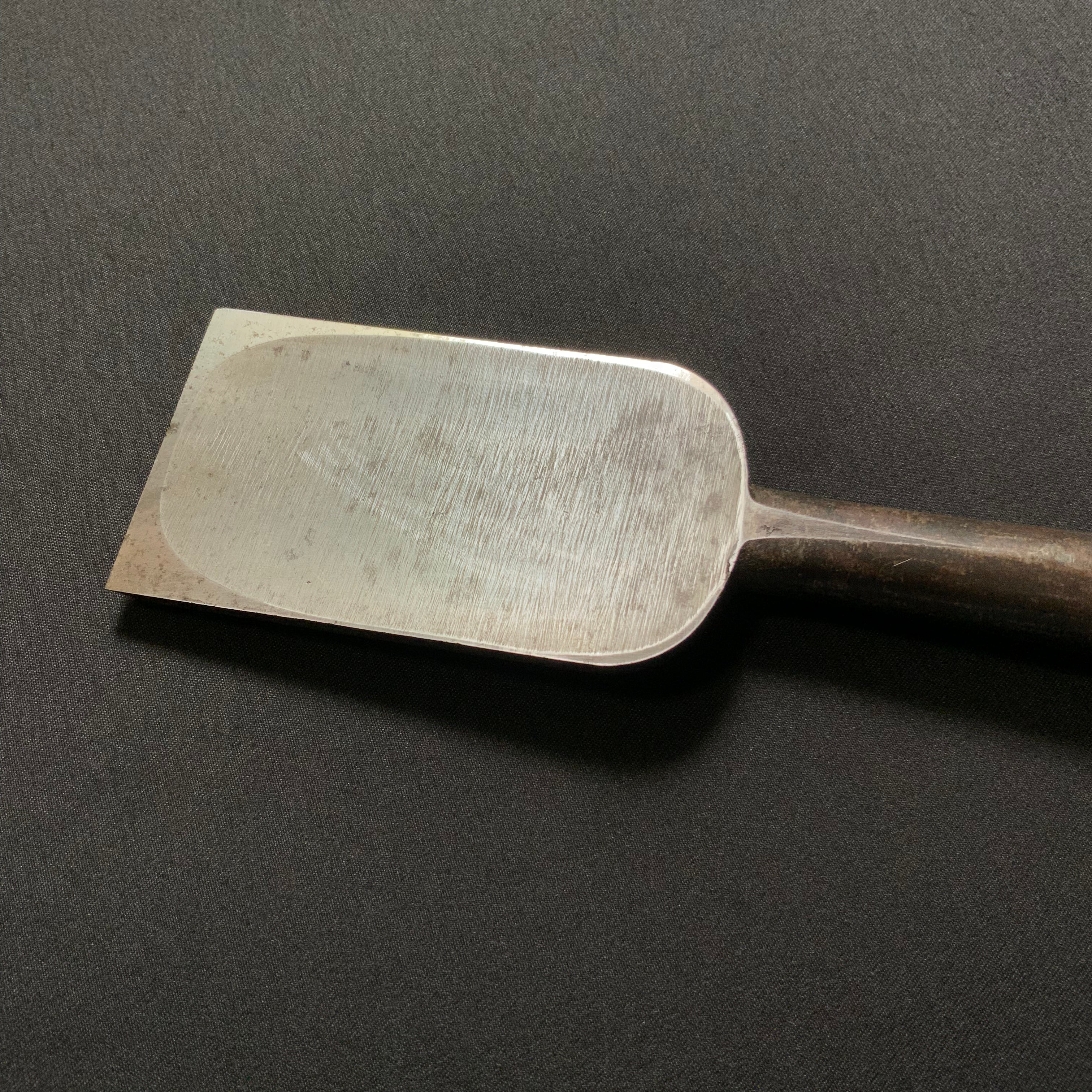 掘出し物 二代目左久作 叩き鑿 池上喬庸作 48mm #2 Old stock Hidari Hisasaku 2rd Timber chisels by Ikegami Takanobu Tatakinomi