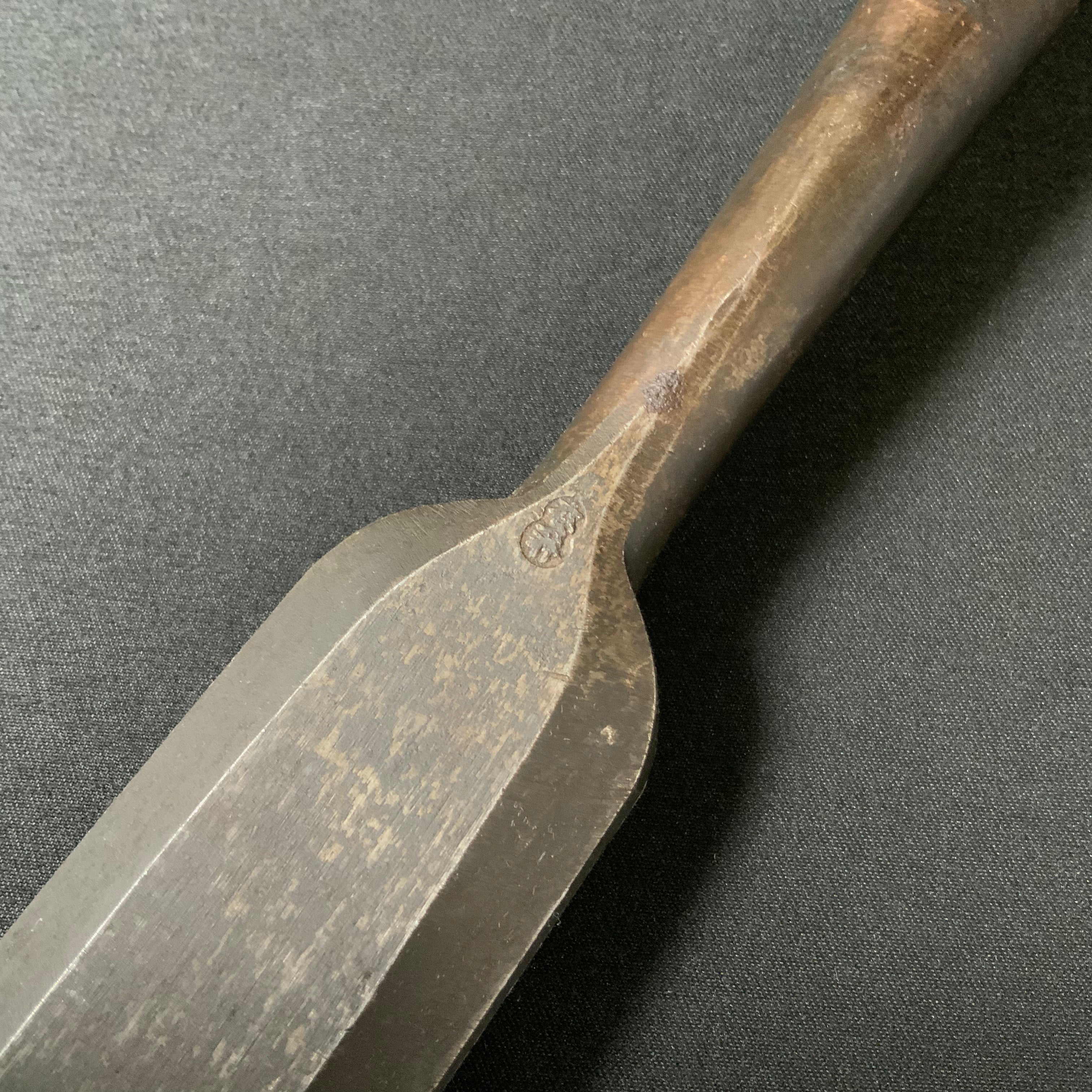 掘出し物 二代目左久作 叩き鑿 池上喬庸作 36mm #2 Old stock Hidari Hisasaku 2rd Timber chisels by Ikegami Takanobu Tatakinomi