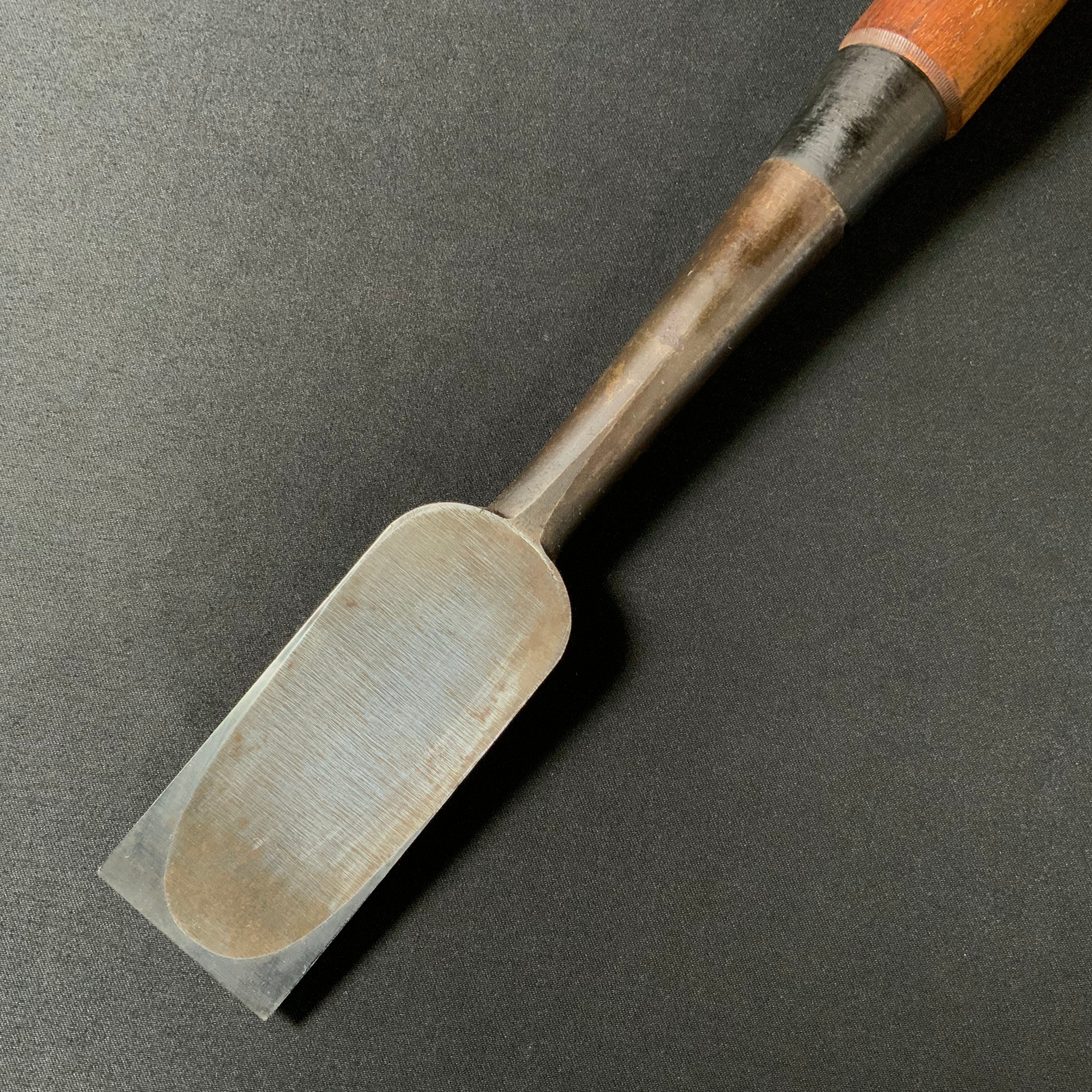 掘出し物 二代目左久作 叩き鑿 池上喬庸作 36mm #2 Old stock Hidari Hisasaku 2rd Timber chisels by Ikegami Takanobu Tatakinomi