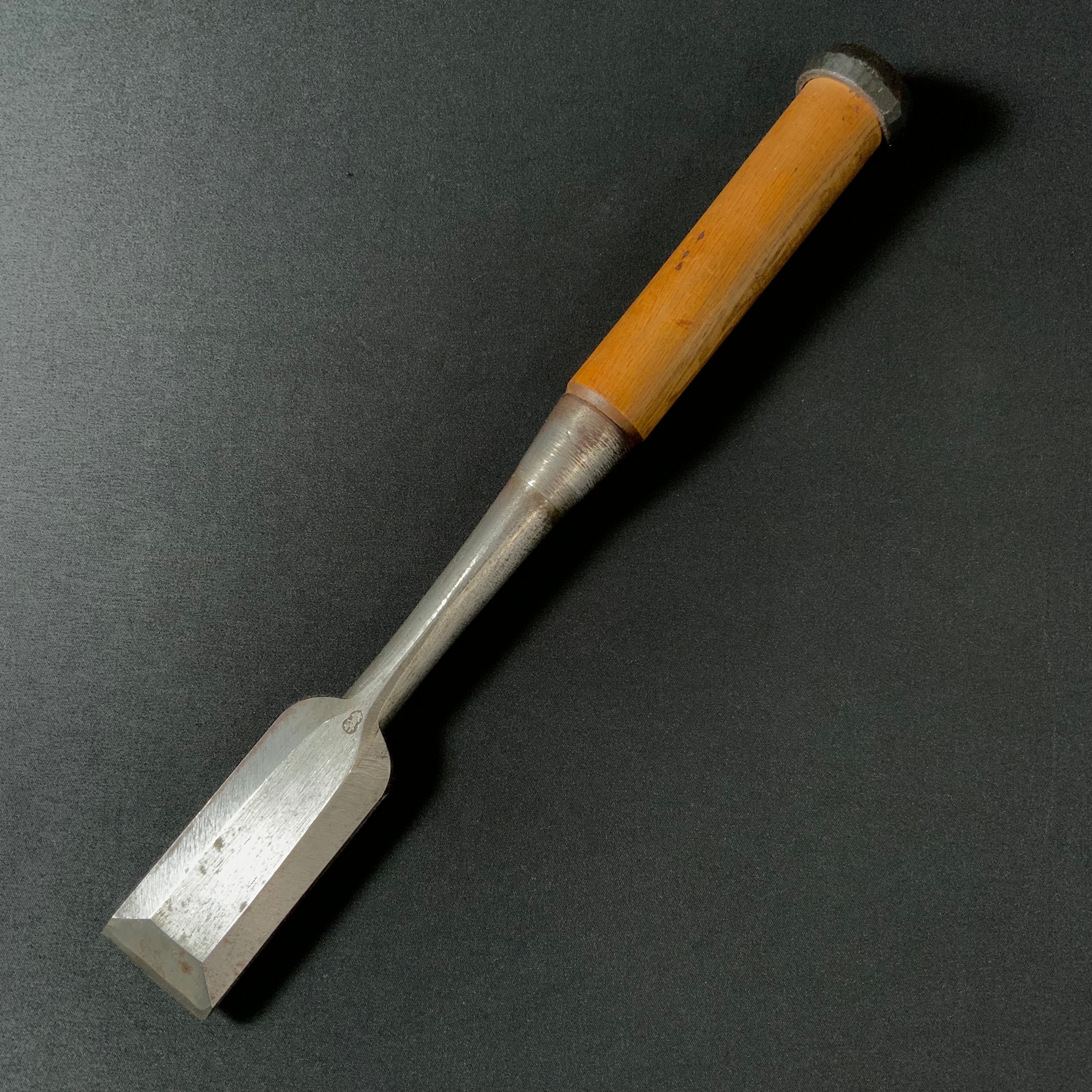 掘出し物 二代目左久作 叩き鑿 池上喬庸作 36mm #3 Old stock Hidari Hisasaku 2rd Timber chisels by Ikegami Takanobu Tatakinomi