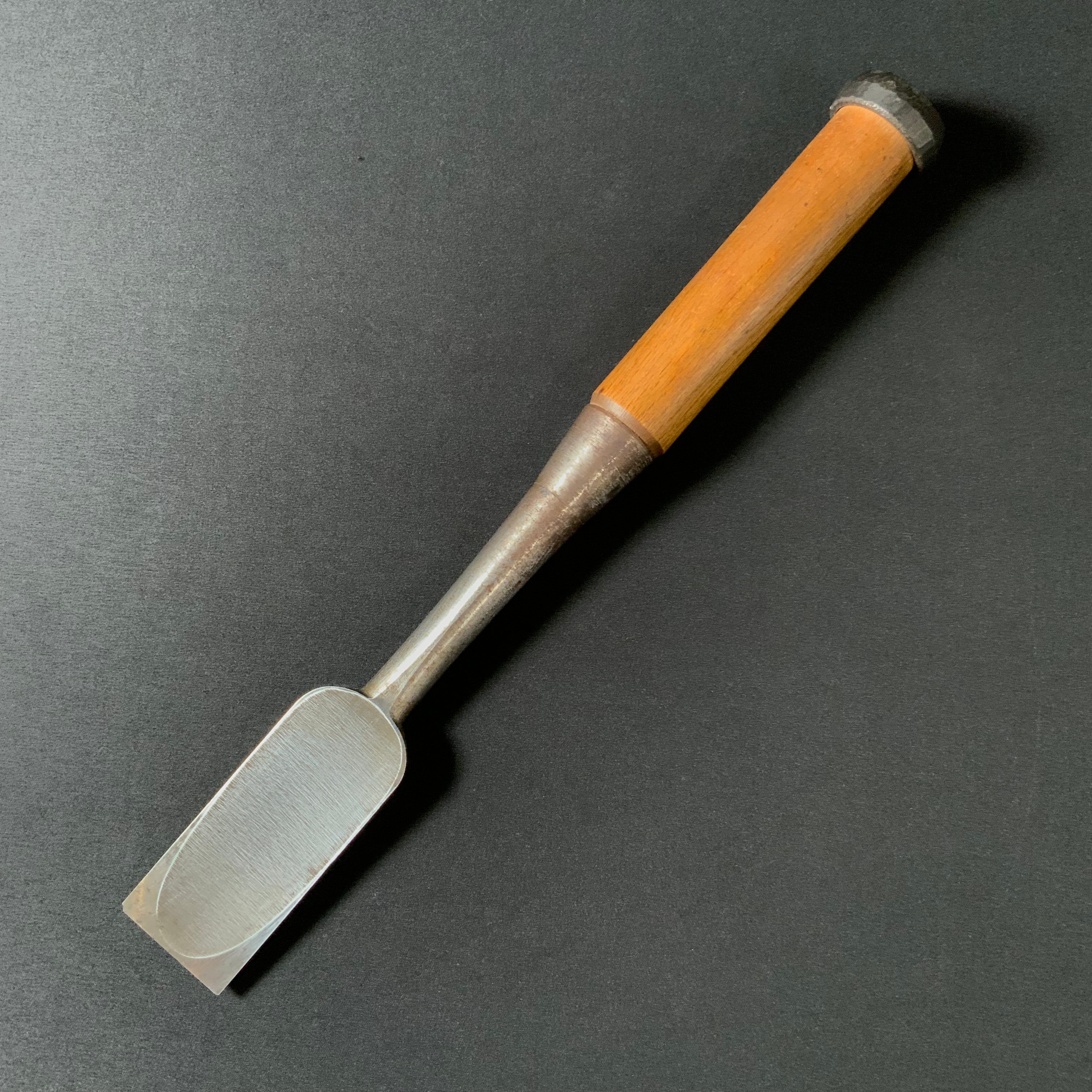 掘出し物 二代目左久作 叩き鑿 池上喬庸作 36mm #3 Old stock Hidari Hisasaku 2rd Timber chisels by Ikegami Takanobu Tatakinomi