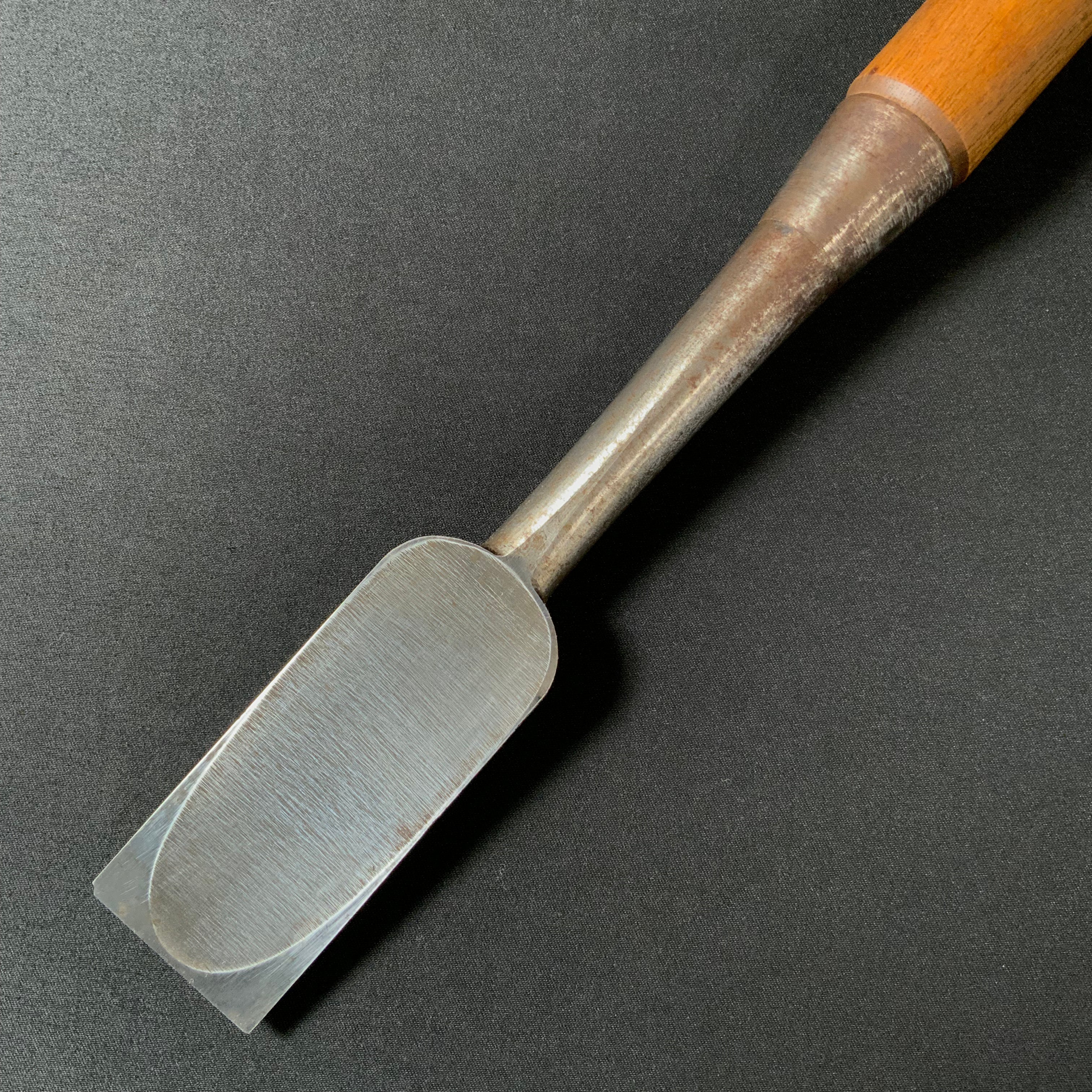 掘出し物 二代目左久作 叩き鑿 池上喬庸作 36mm #3 Old stock Hidari Hisasaku 2rd Timber chisels by Ikegami Takanobu Tatakinomi