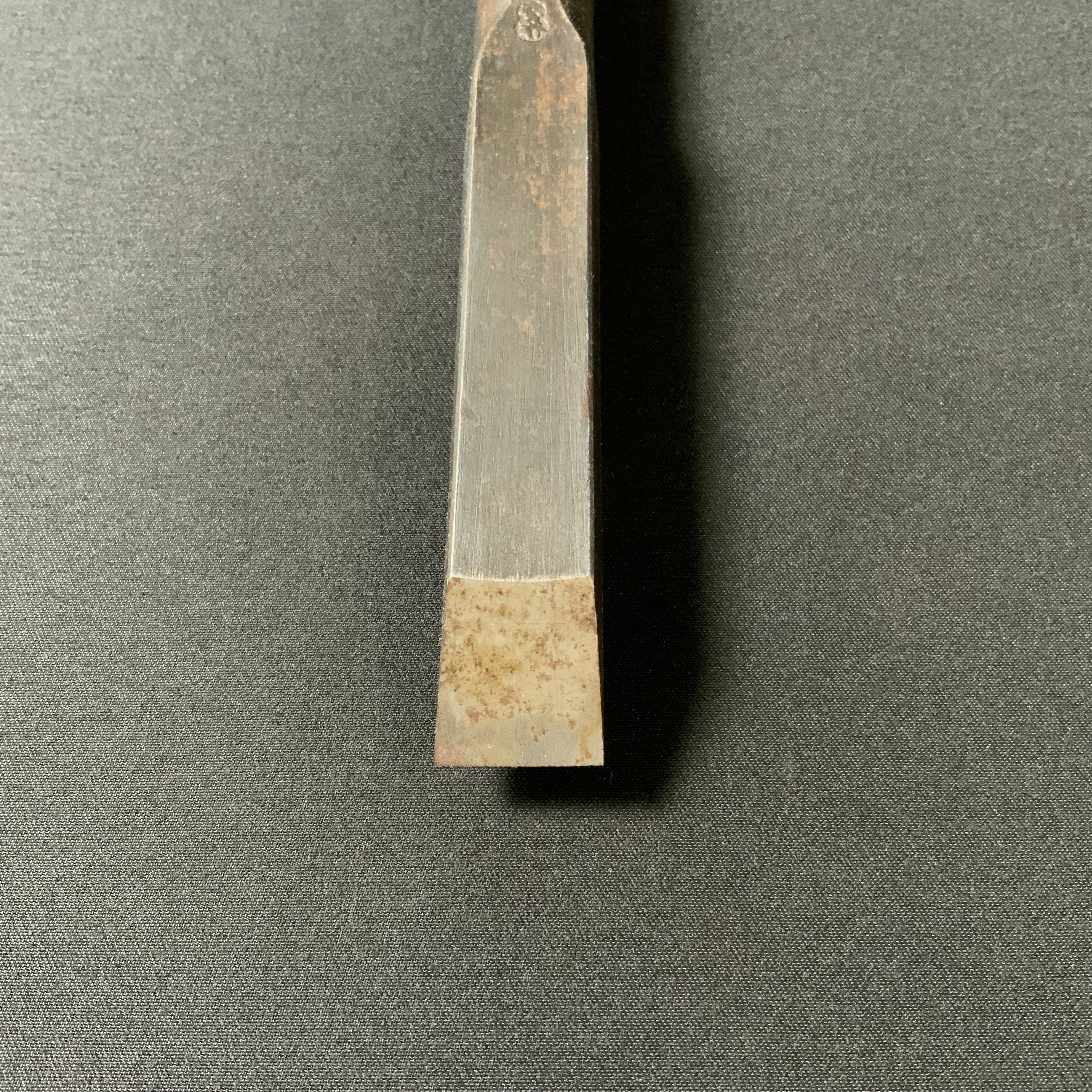 掘出し物 二代目左久作 叩き鑿 池上喬庸作 18mm #4 Old stock Hidari Hisasaku 2rd Timber chisels by Ikegami Takanobu Tatakinomi