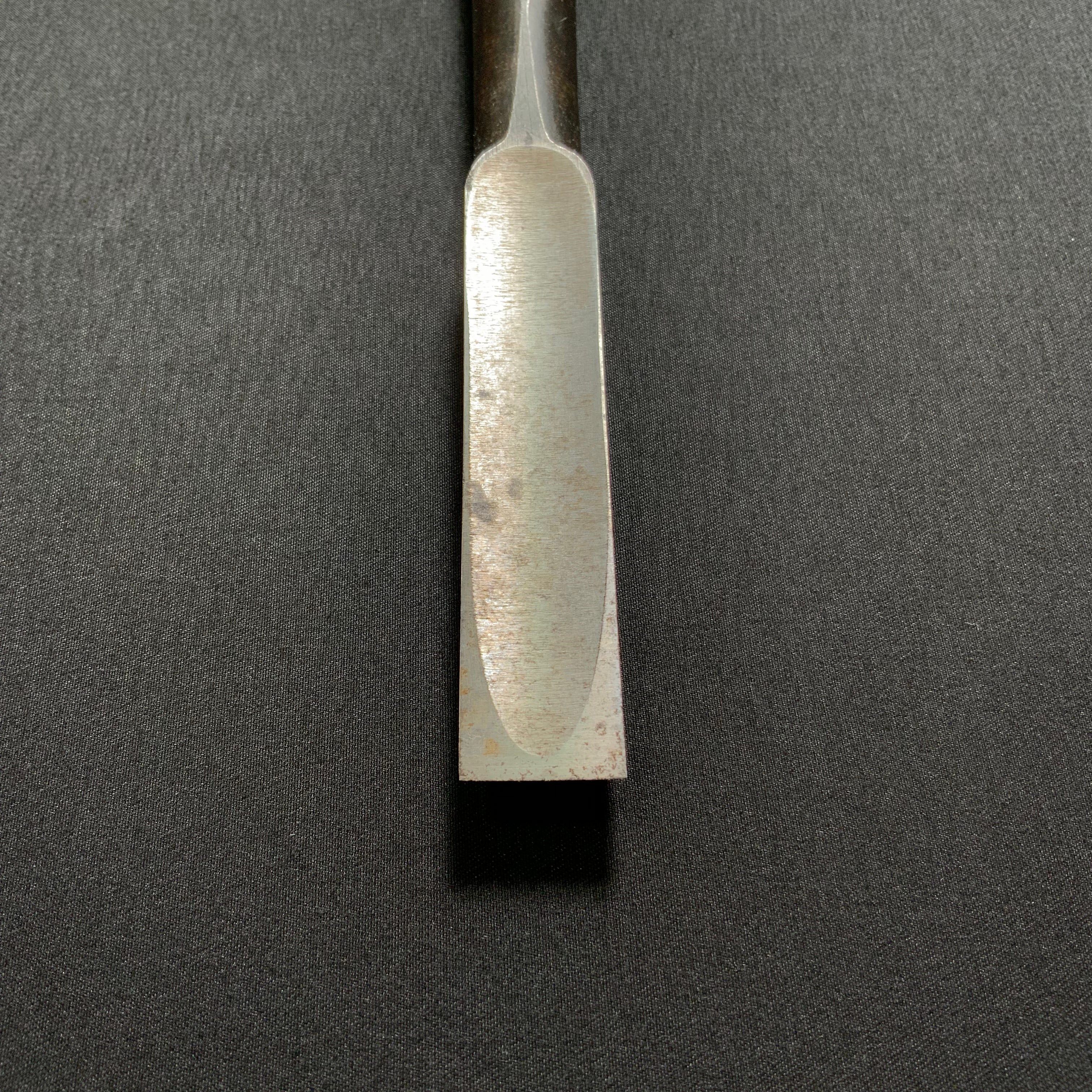 掘出し物 二代目左久作 叩き鑿 池上喬庸作 18mm #4 Old stock Hidari Hisasaku 2rd Timber chisels by Ikegami Takanobu Tatakinomi