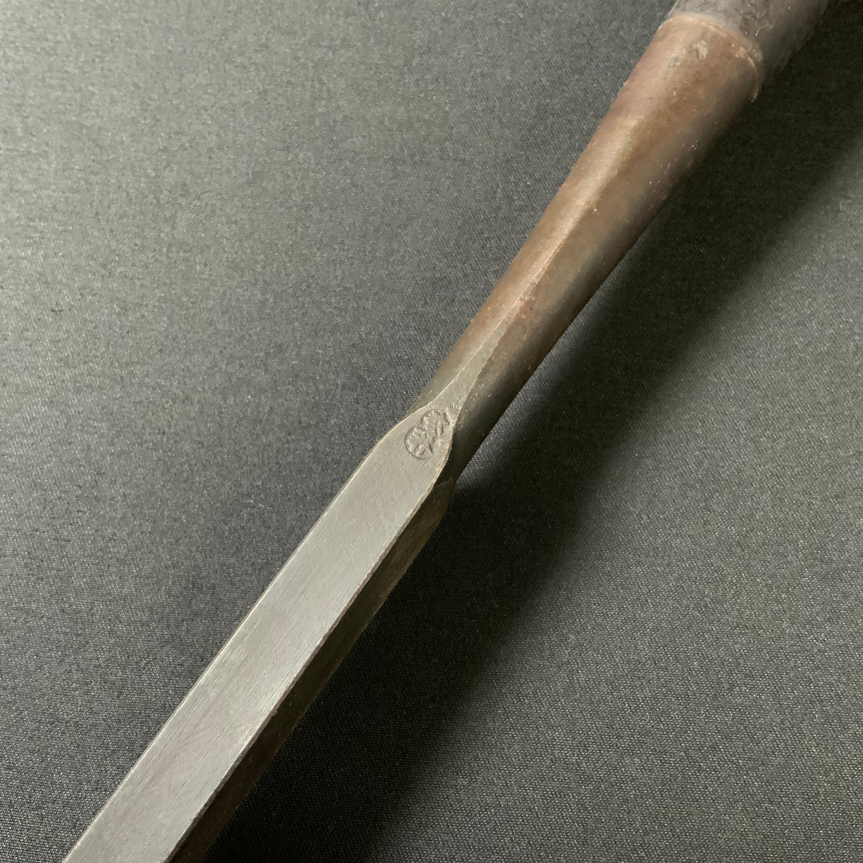 掘出し物 二代目左久作 叩き鑿 池上喬庸作 12mm #1 Old stock Hidari Hisasaku 2rd Timber chisels by Ikegami Takanobu Tatakinomi