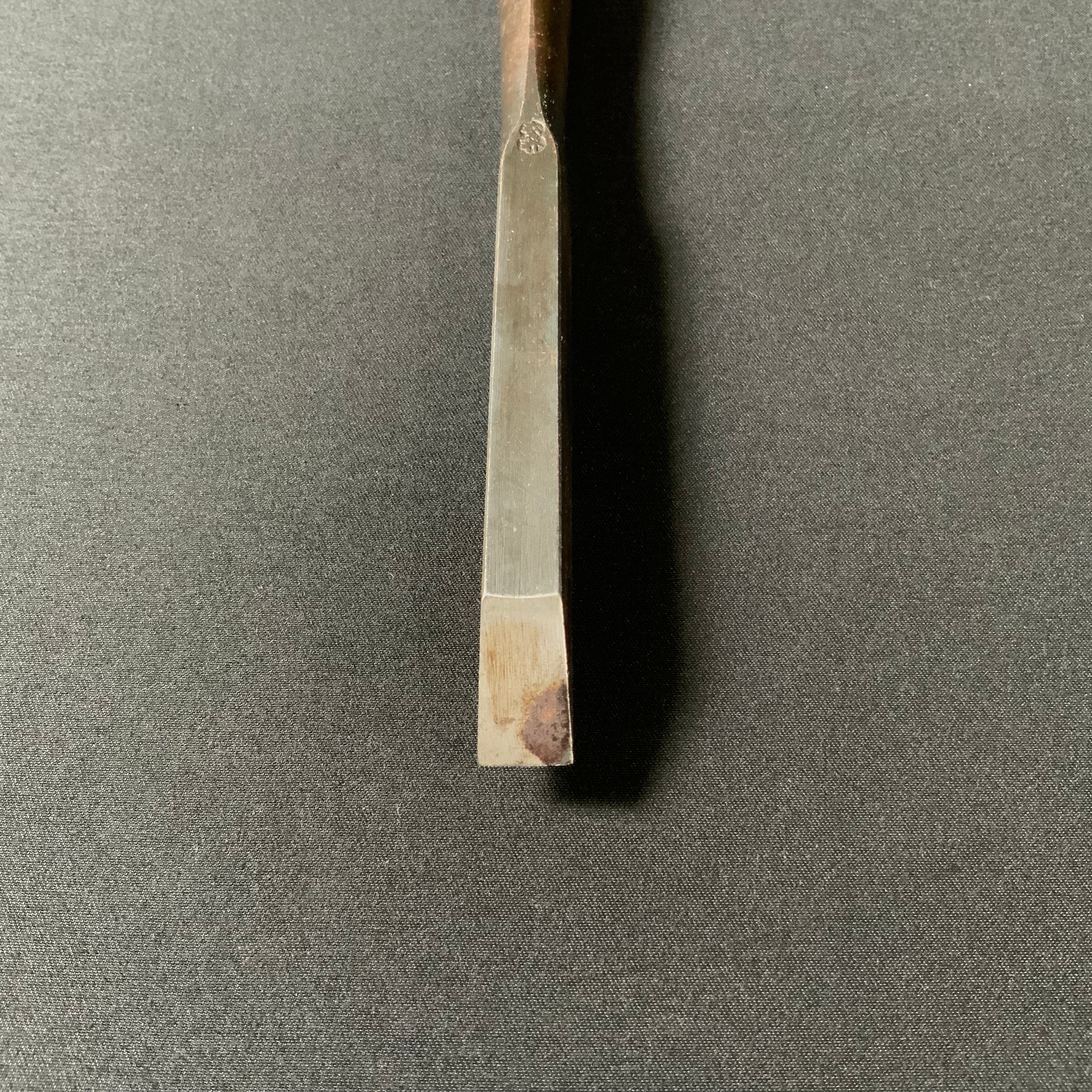 掘出し物 二代目左久作 叩き鑿 池上喬庸作 12mm #1 Old stock Hidari Hisasaku 2rd Timber chisels by Ikegami Takanobu Tatakinomi