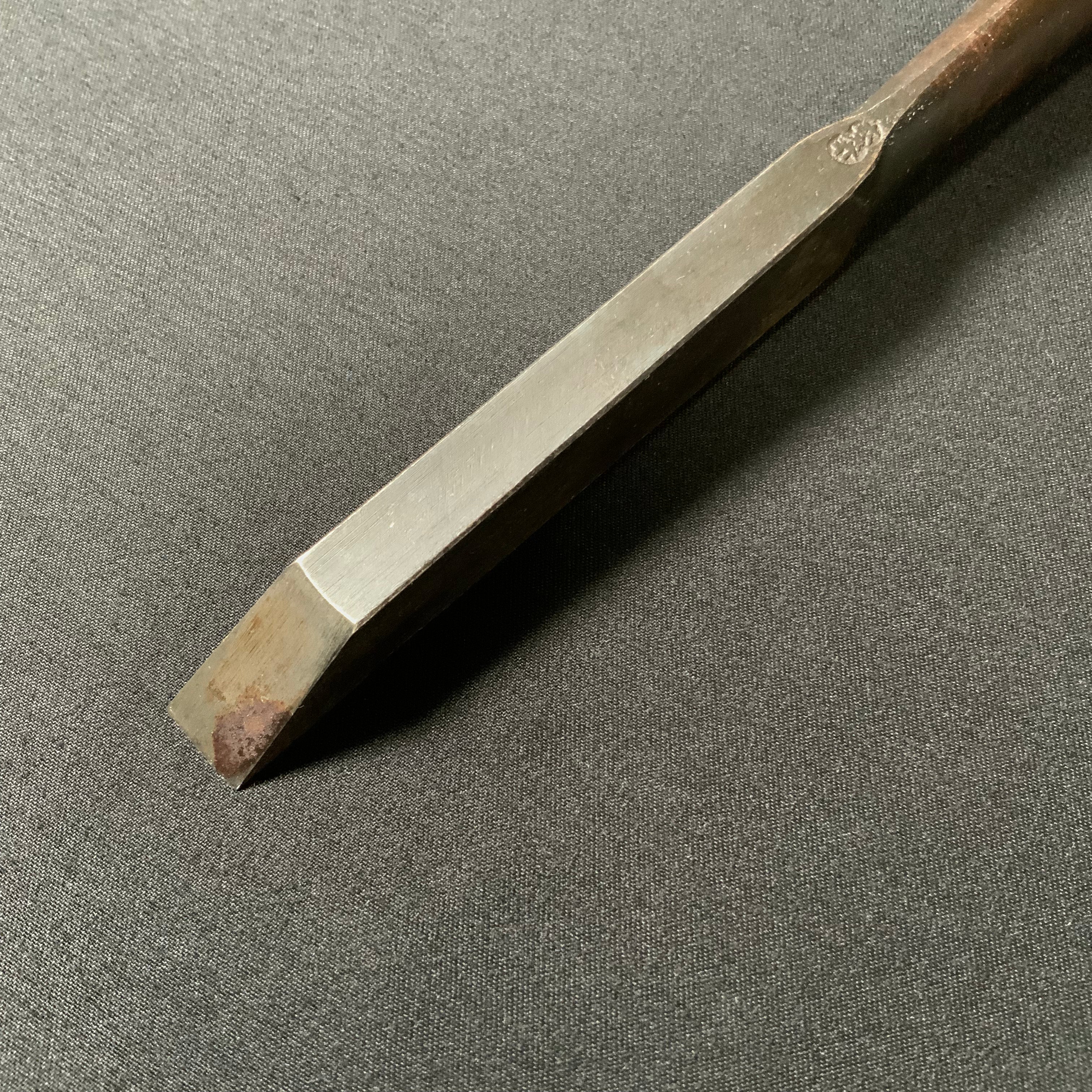 掘出し物 二代目左久作 叩き鑿 池上喬庸作 12mm #1 Old stock Hidari Hisasaku 2rd Timber chisels by Ikegami Takanobu Tatakinomi