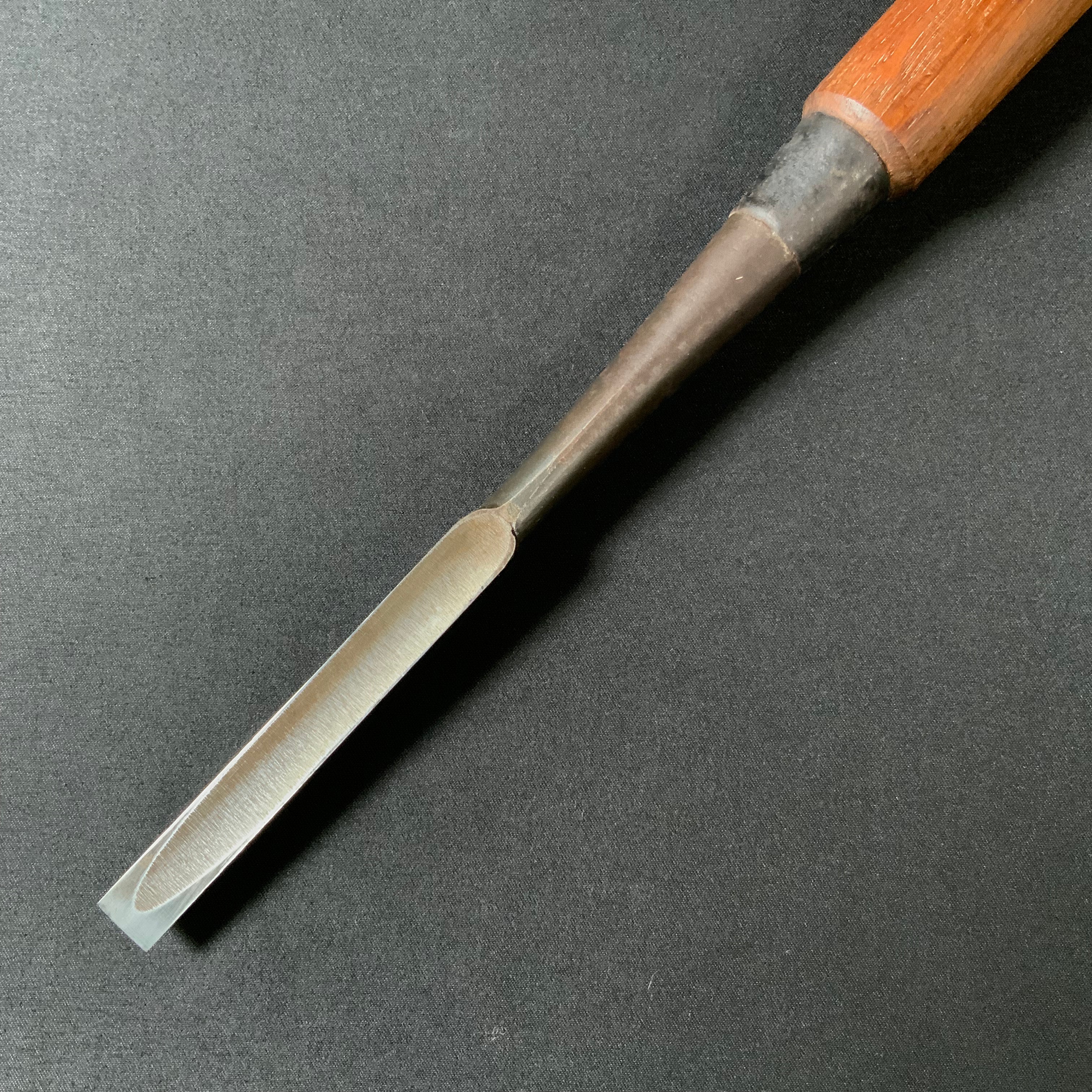 掘出し物 二代目左久作 叩き鑿 池上喬庸作 12mm #1 Old stock Hidari Hisasaku 2rd Timber chisels by Ikegami Takanobu Tatakinomi