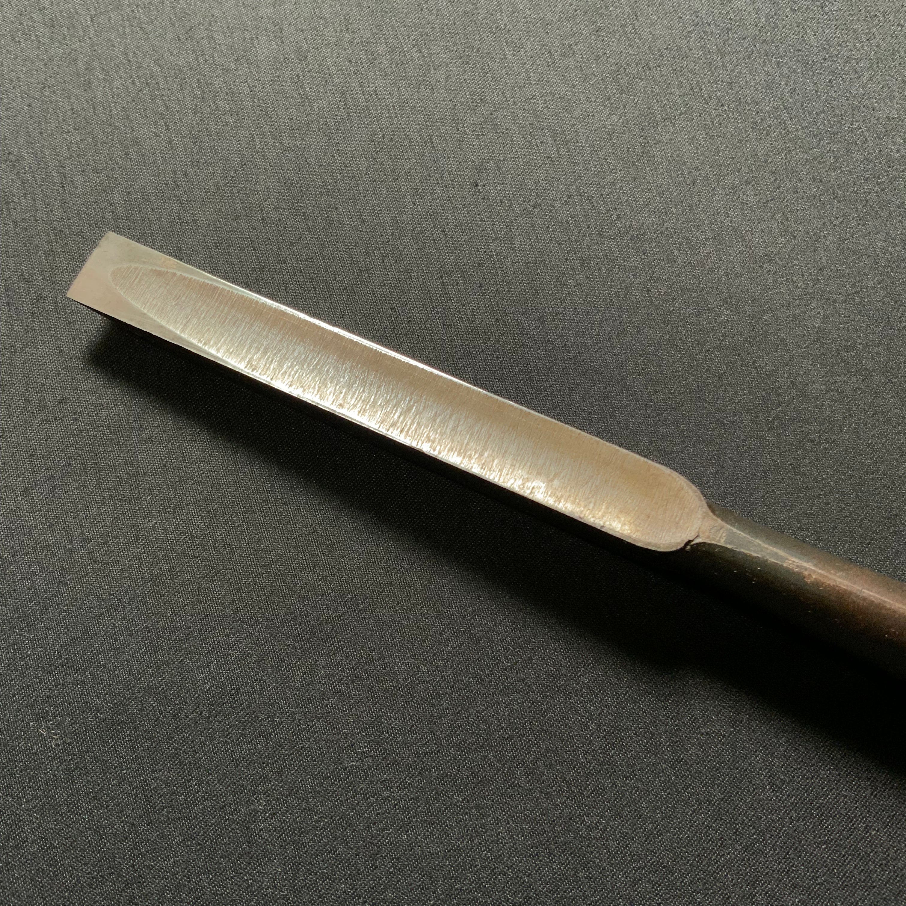 掘出し物 二代目左久作 叩き鑿 池上喬庸作 12mm #1 Old stock Hidari Hisasaku 2rd Timber chisels by Ikegami Takanobu Tatakinomi