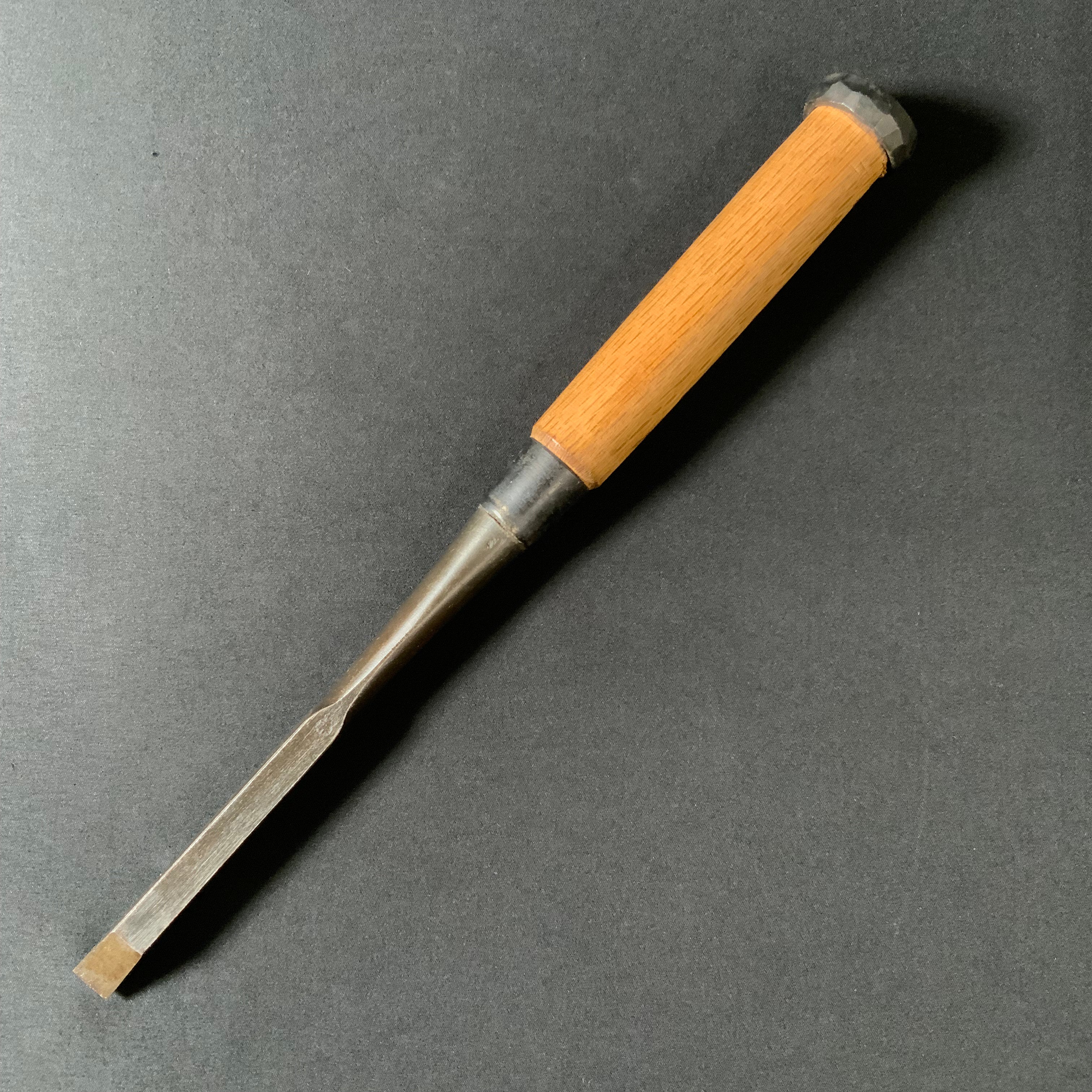 掘出し物 二代目左久作 叩き鑿 池上喬庸作 12mm #2 Old stock Hidari Hisasaku 2rd Timber chisels by Ikegami Takanobu Tatakinomi